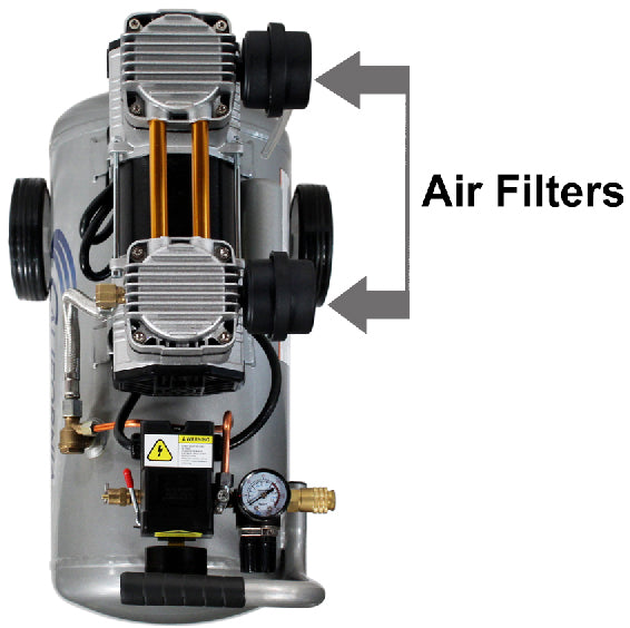 California Air Tools 4.7 Gal., 110 V 4710W Quiet Air Compressor