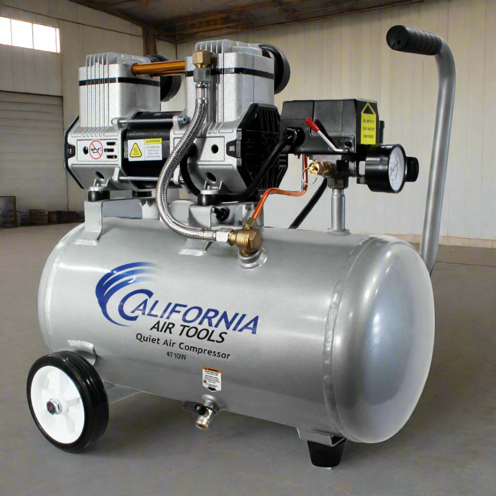 California Air Tools 4.7 Gal., 110 V 4710W Quiet Air Compressor