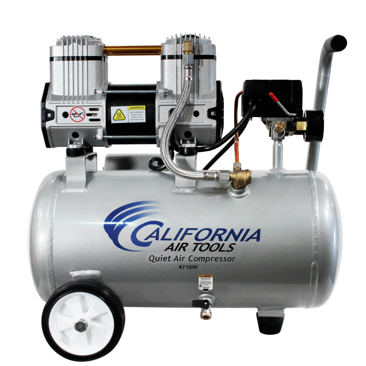 California Air Tools 4.7 Gal., 110 V 4710W Quiet Air Compressor