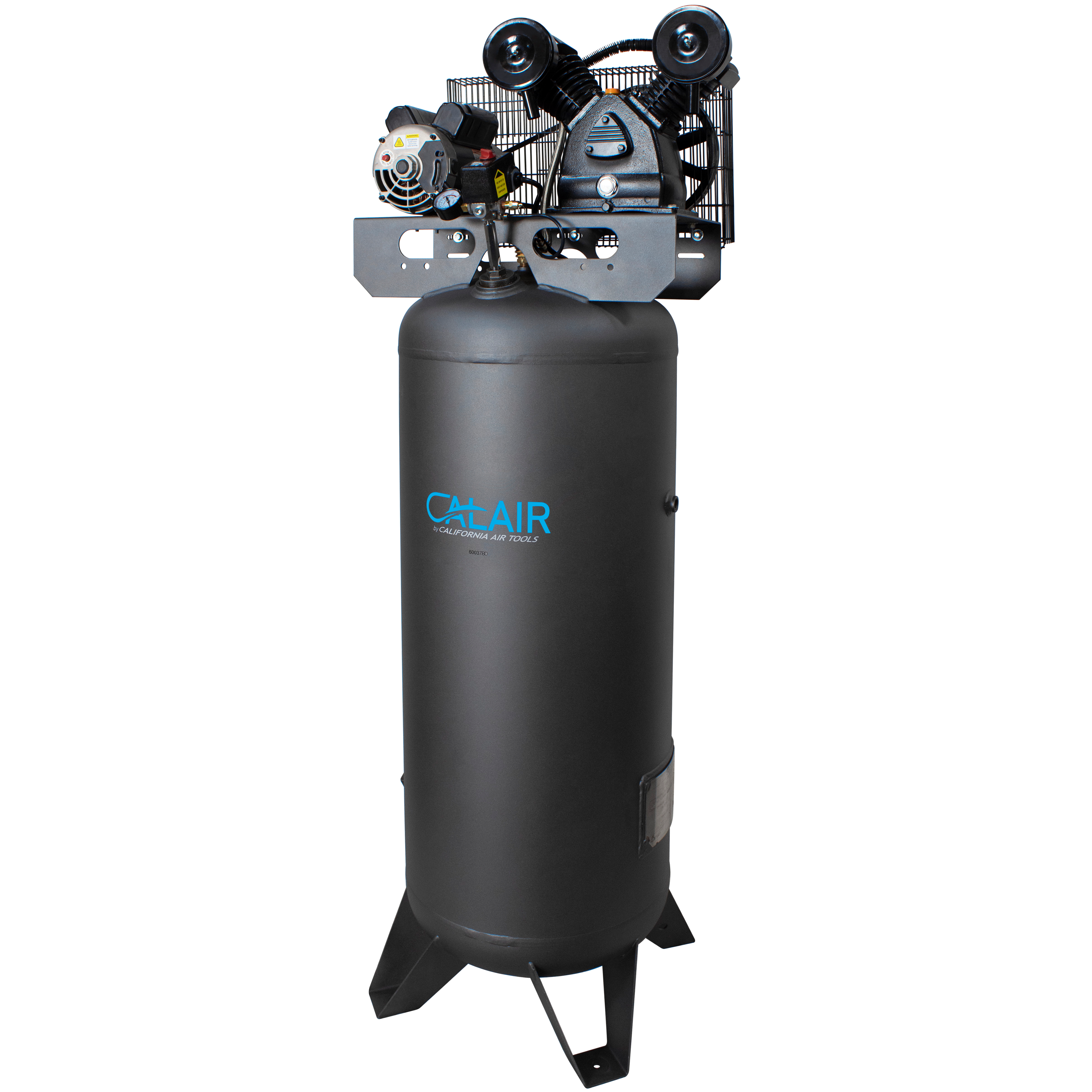 CALAIR 60 Gal 3.7 hp One-Stage Oil-Lubricated Belt Driven Air Compressor by California Air Tools | CALAIR-60037BD