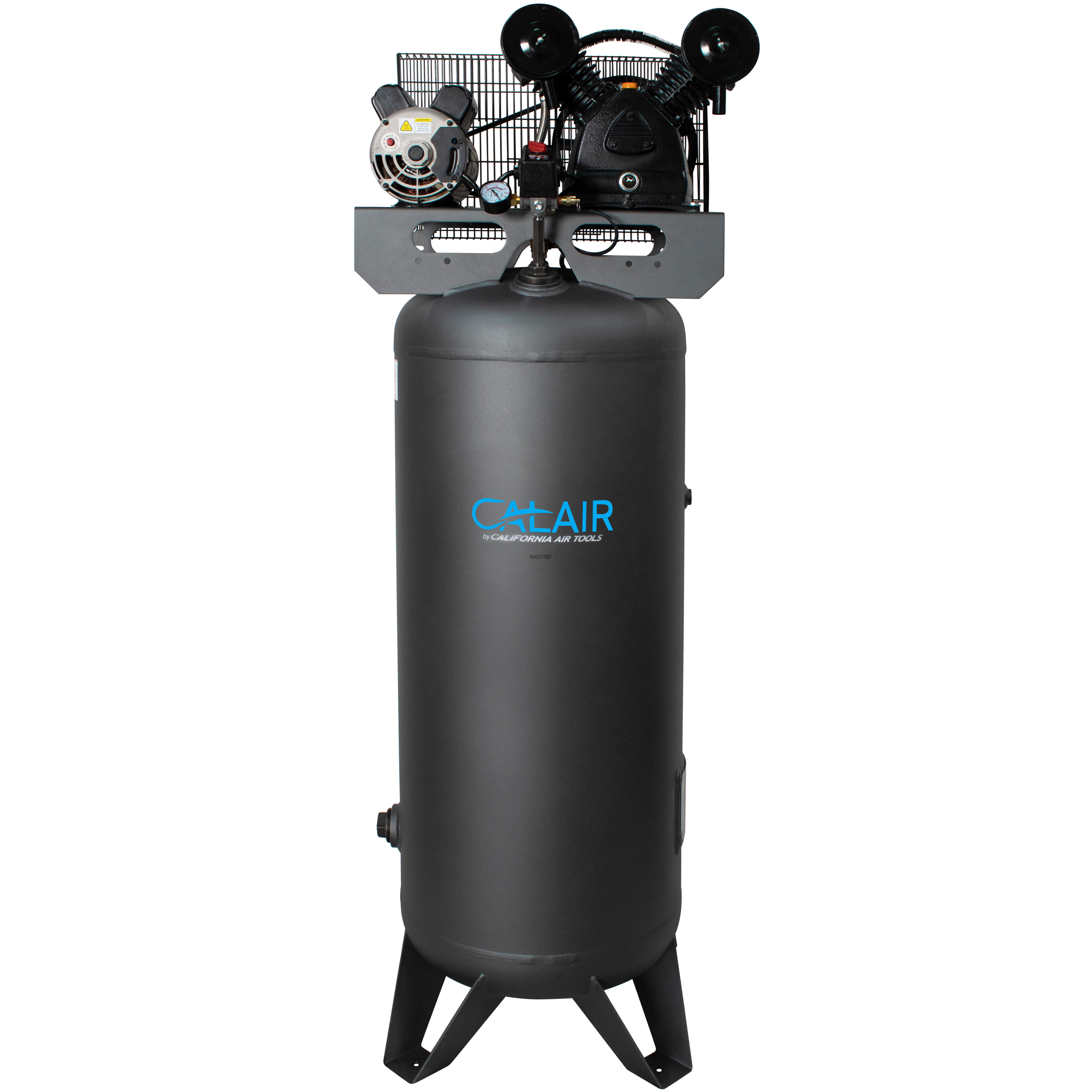 CALAIR 60 Gal 3.7 hp One-Stage Oil-Lubricated Belt Driven Air Compressor by California Air Tools | CALAIR-60037BD
