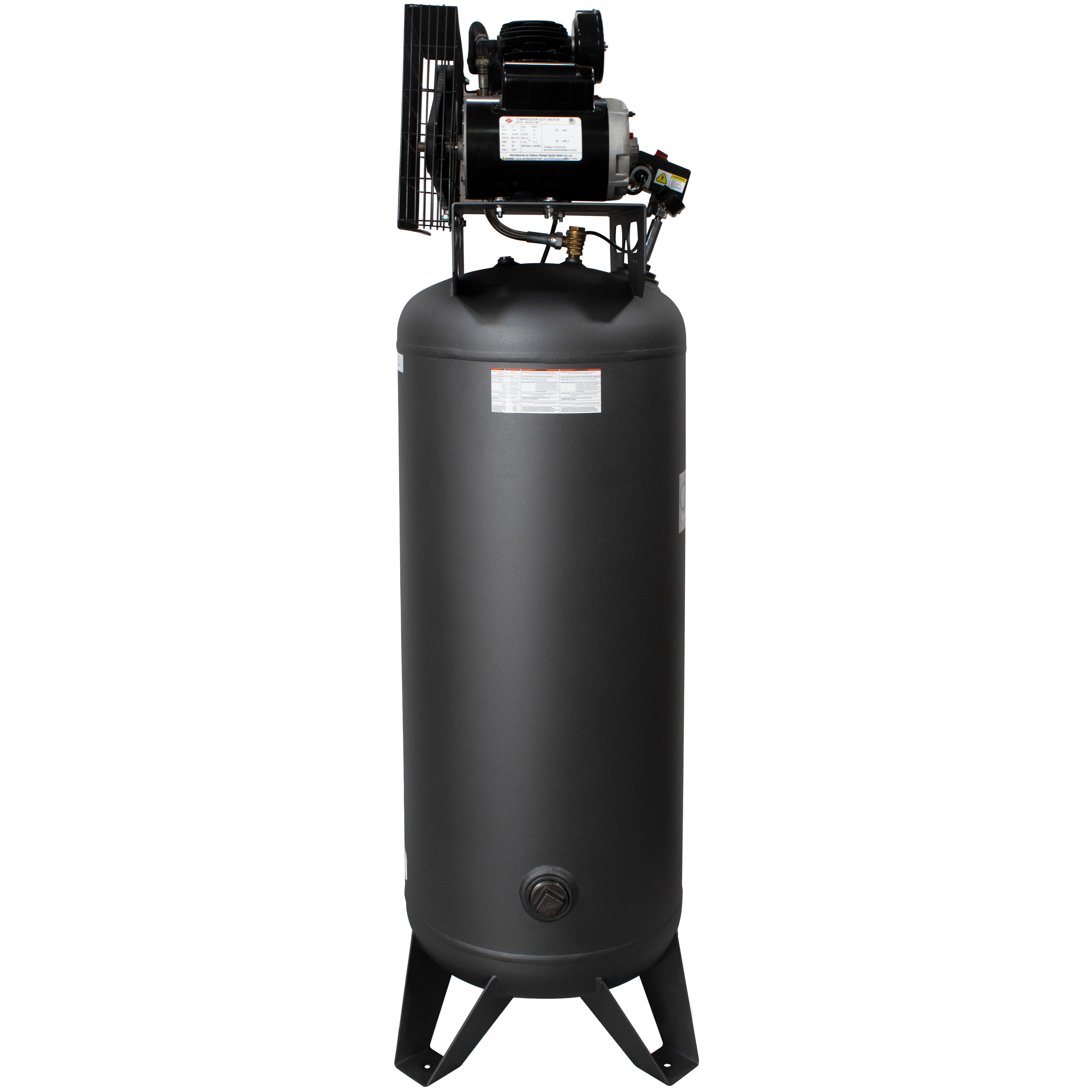 CALAIR 60 Gal 3.7 hp One-Stage Oil-Lubricated Belt Driven Air Compressor by California Air Tools | CALAIR-60037BD