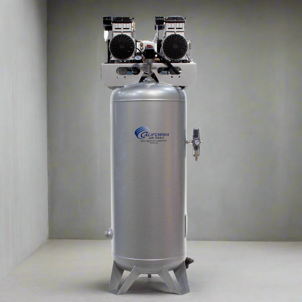 California Air Tools 4.0 Hp, 60.0 Gal. Steel Tank Oil-Free Air Compressor with Air Drying System & Auto Drain