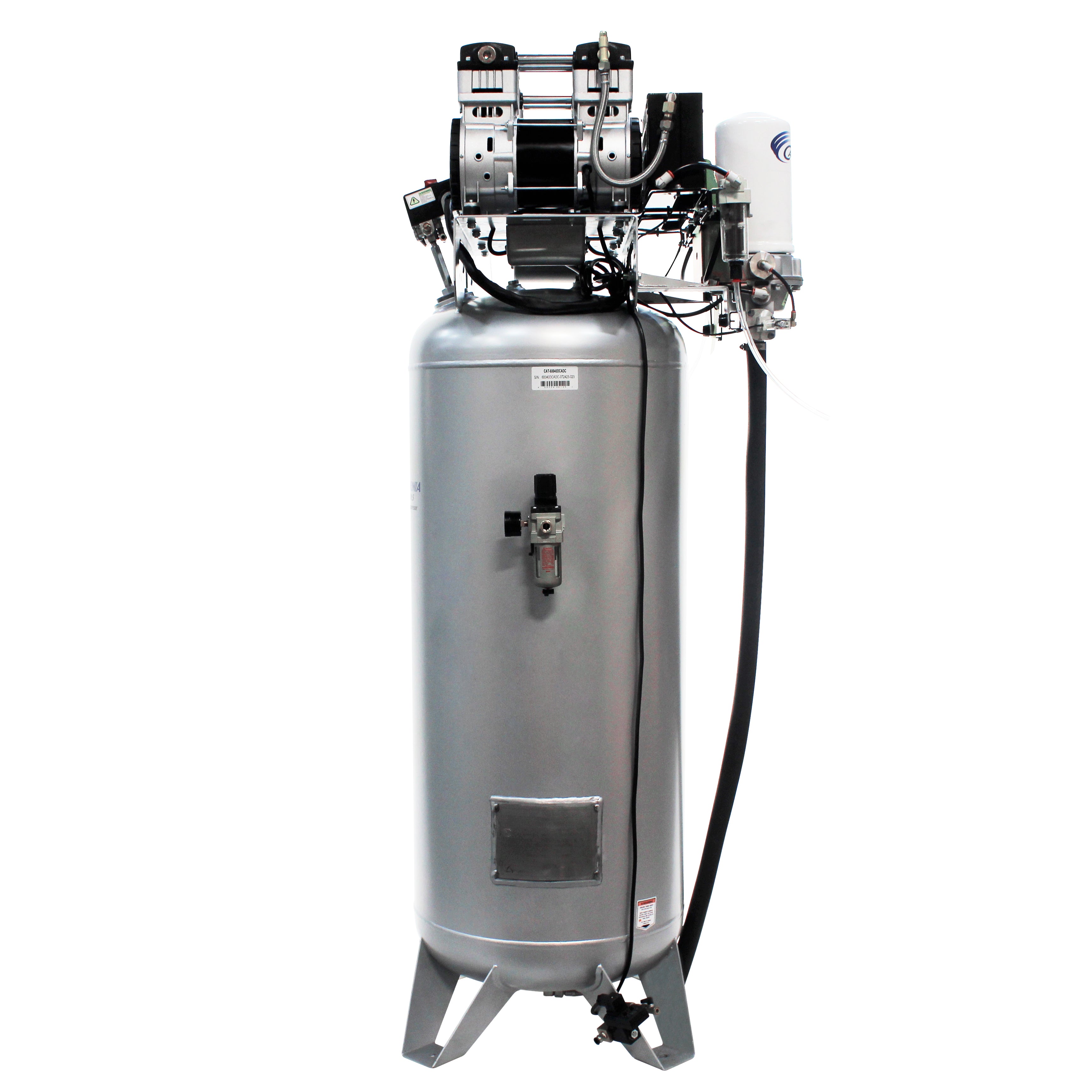 California Air Tools 4.0 Hp, 60.0 Gal. Steel Tank Oil-Free Air Compressor with Air Drying System & Auto Drain