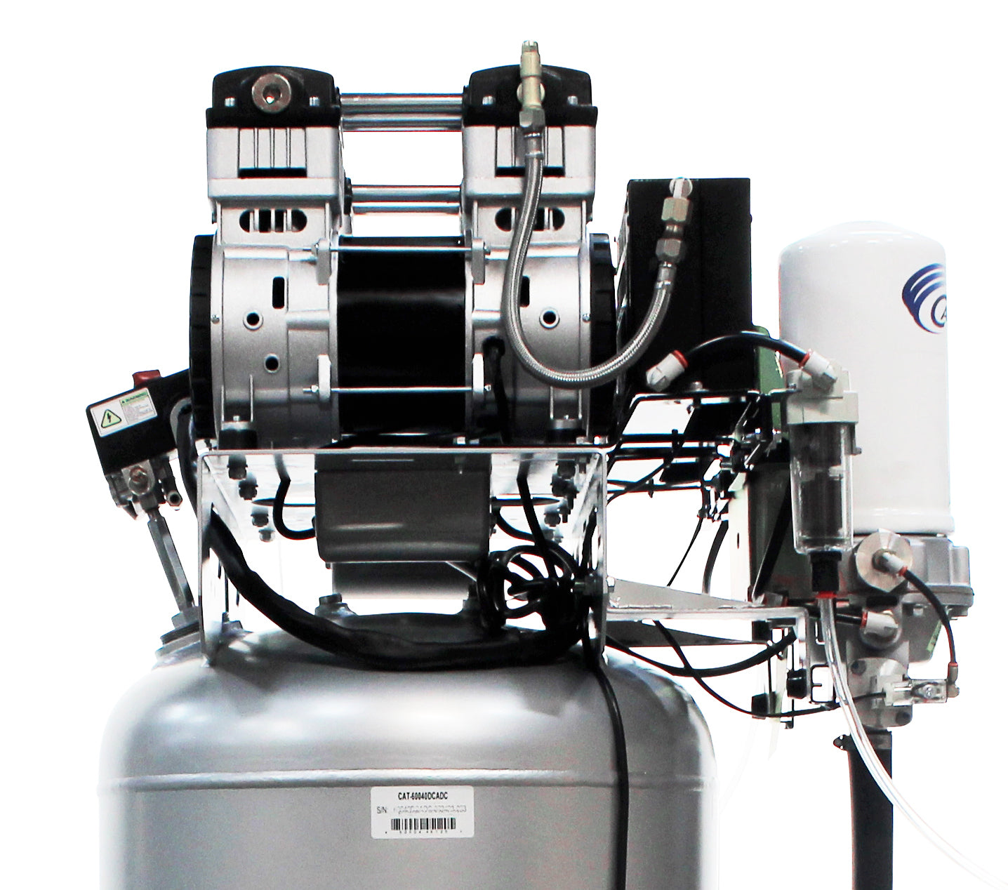 California Air Tools 4.0 Hp, 60.0 Gal. Steel Tank Oil-Free Air Compressor with Air Drying System & Auto Drain