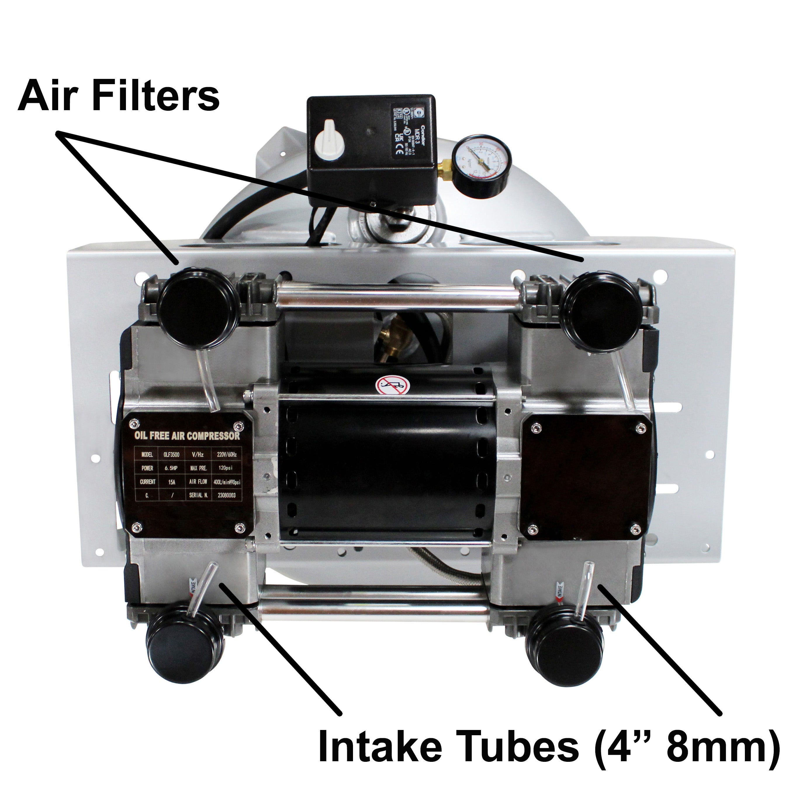 California Air Tools 60 gal 6.5 HP 3-phase Air Compressor