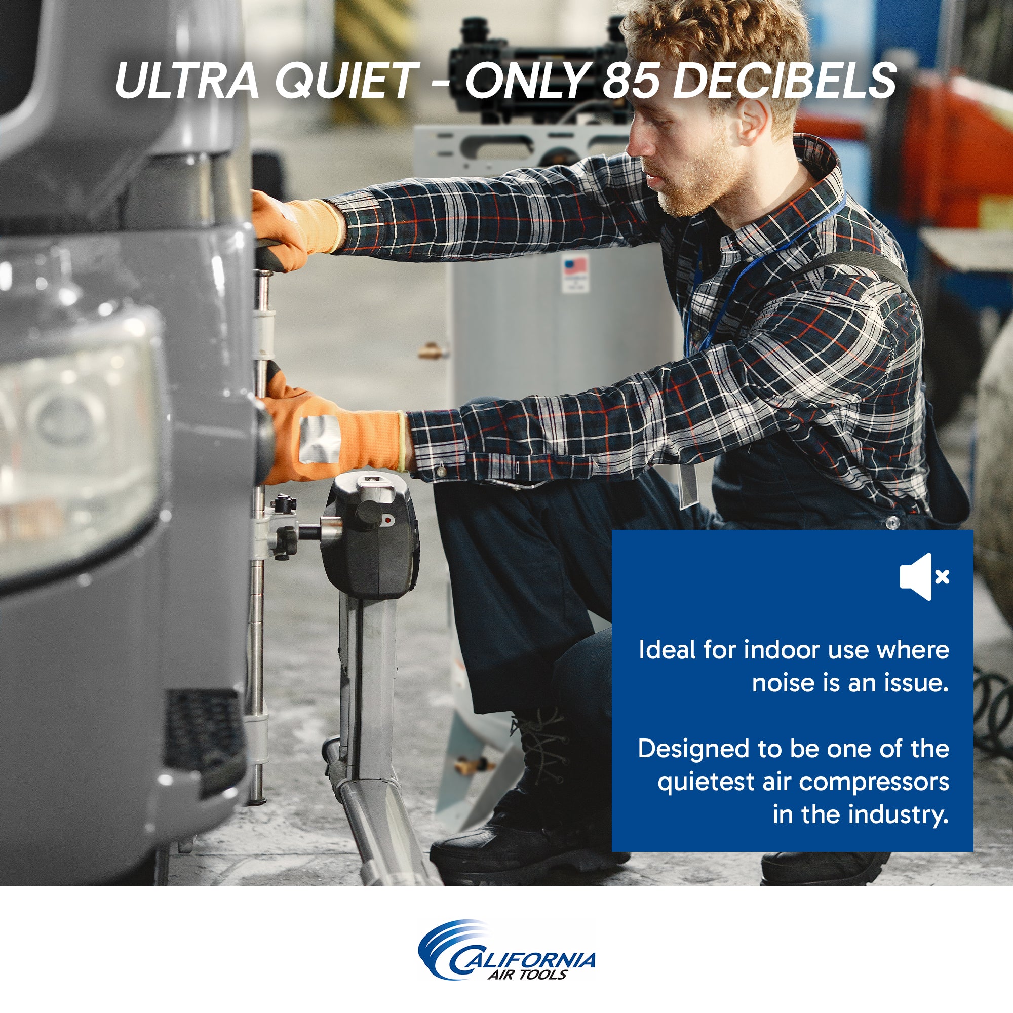 California Air Tools 60 gal 6.5 HP 3-phase Air Compressor