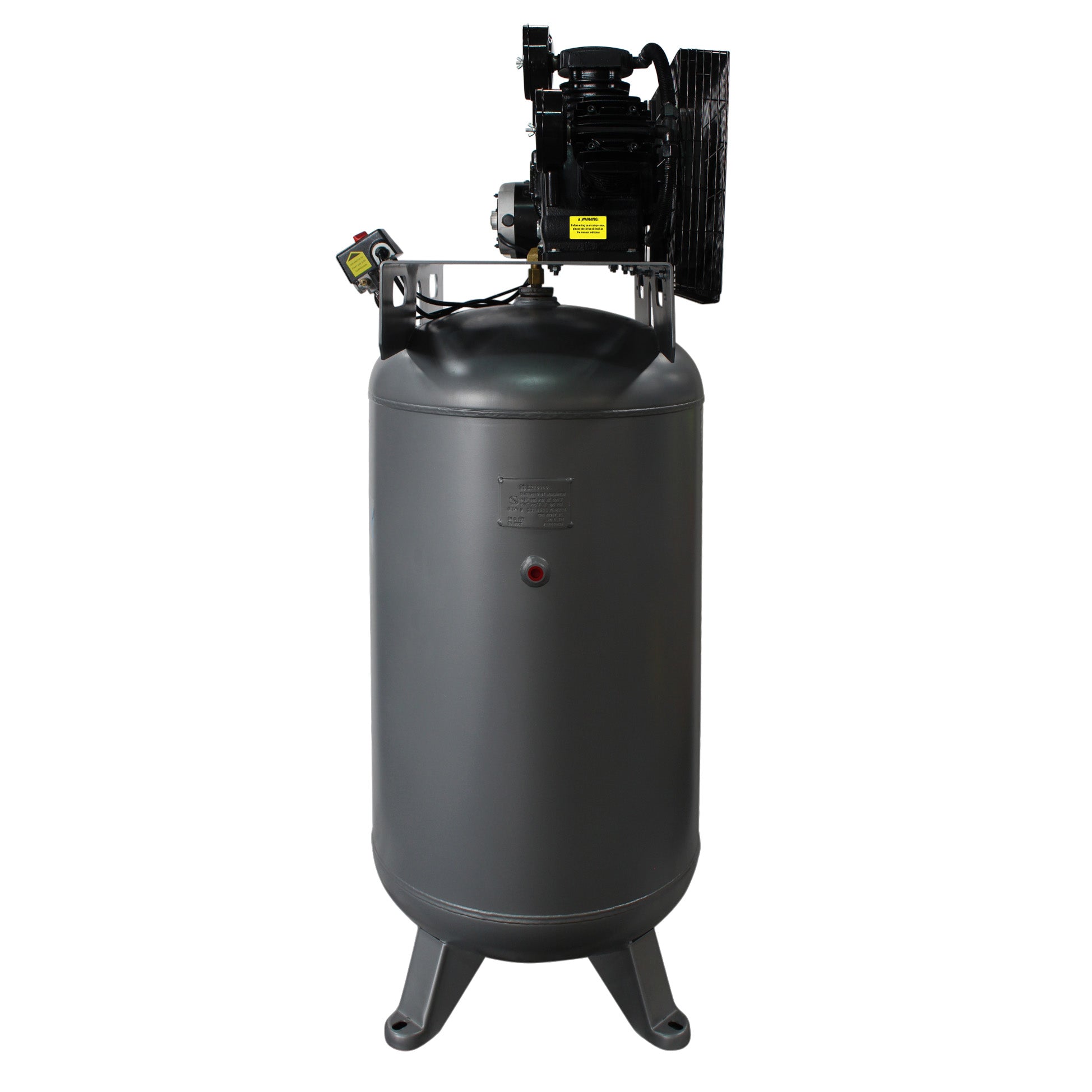 CALAIR 80 Gal 5.0 hp One-Stage Oil-Lubricated Belt Driven Air Compressor by California Air Tools - CALAIR-80050BD