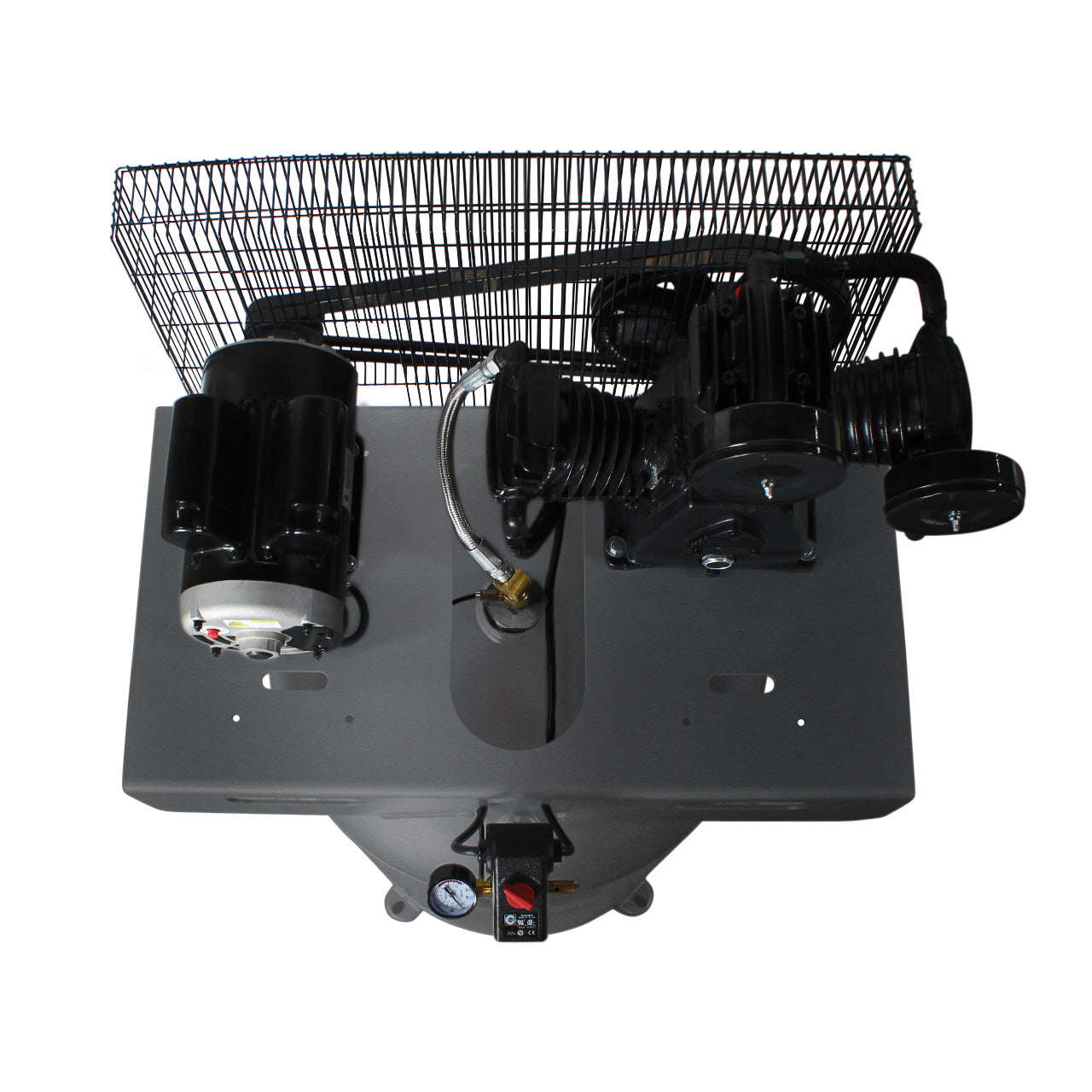 CALAIR 80 Gal 5.0 hp One-Stage Oil-Lubricated Belt Driven Air Compressor by California Air Tools - CALAIR-80050BD