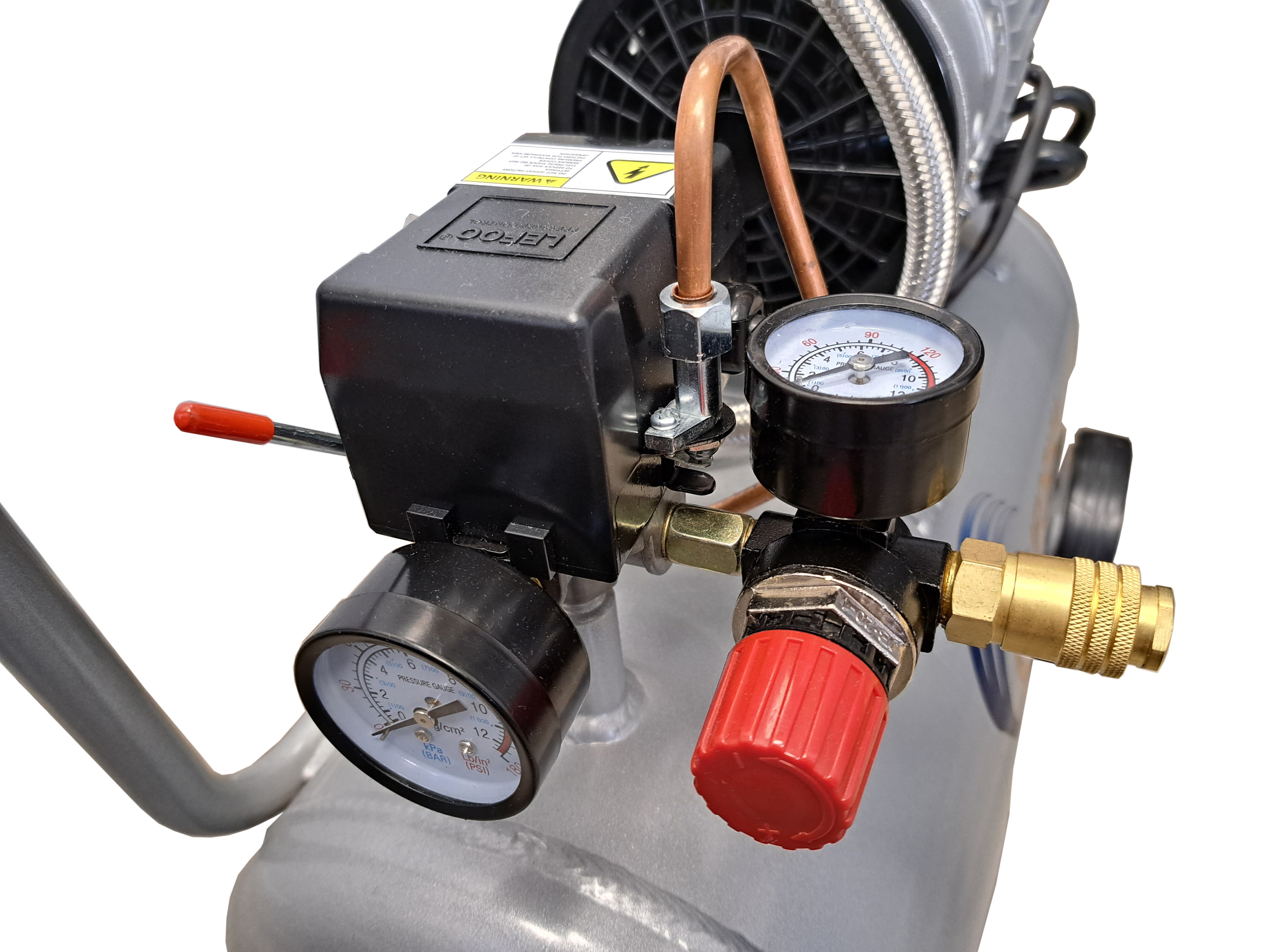 California Air Tools Aluminum Tank Ultra Quiet, Oil-Free, Lightweight Air Compressor with Automatic Drain Valve