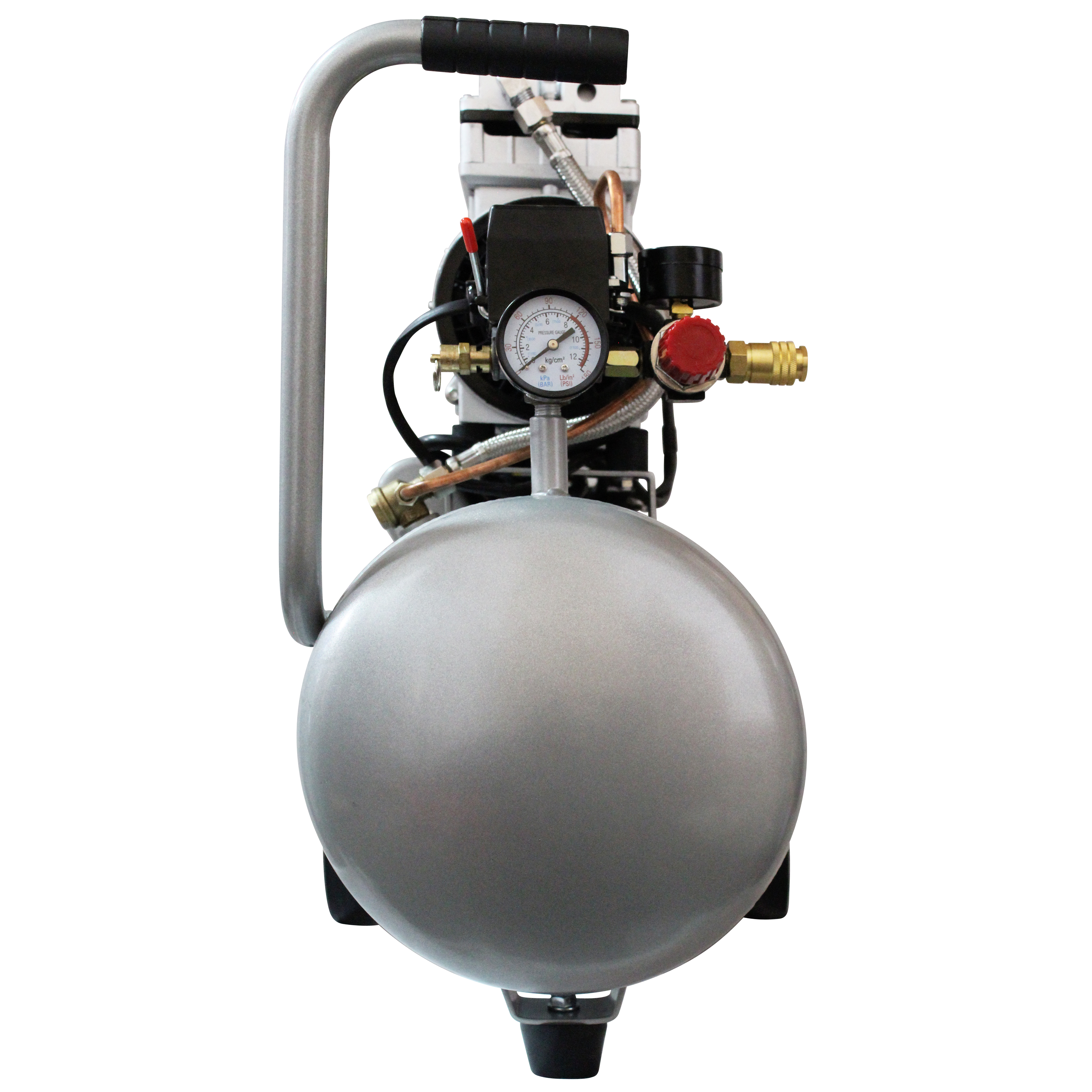 California Air Tools 1.0 Hp 8.0 Gal. Aluminum Tank Ultra Quiet & Oil-Free Air Compressor | CAT-8010ALFC