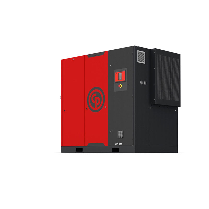 CPI WATER COOLED, Fixed Speed, Gear Drive Air Compressor With Permanent Magnet Motor By Chicago Pneumatic