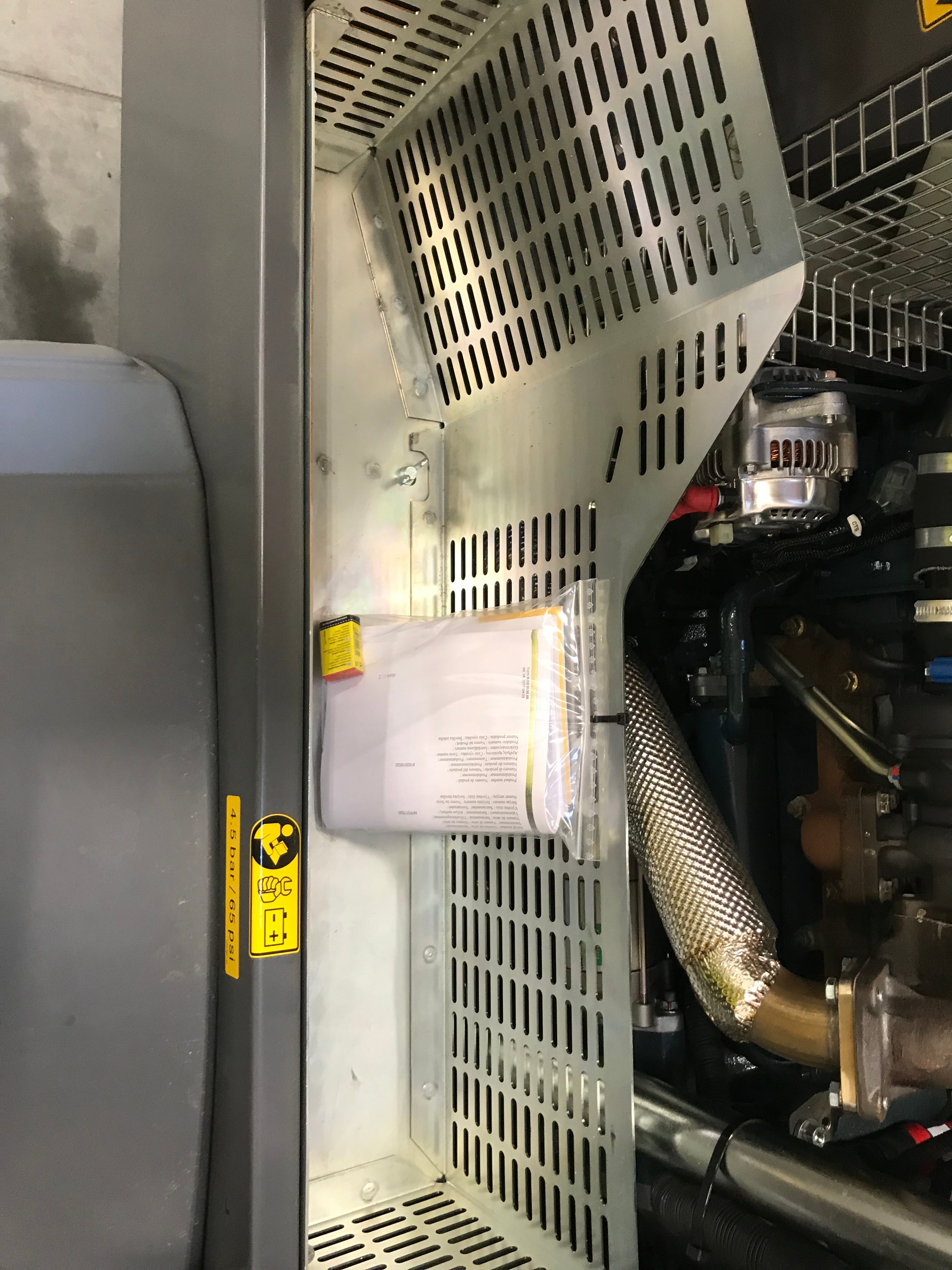 Atlas Copco XATS 250 KD8 Towable Air Compressor