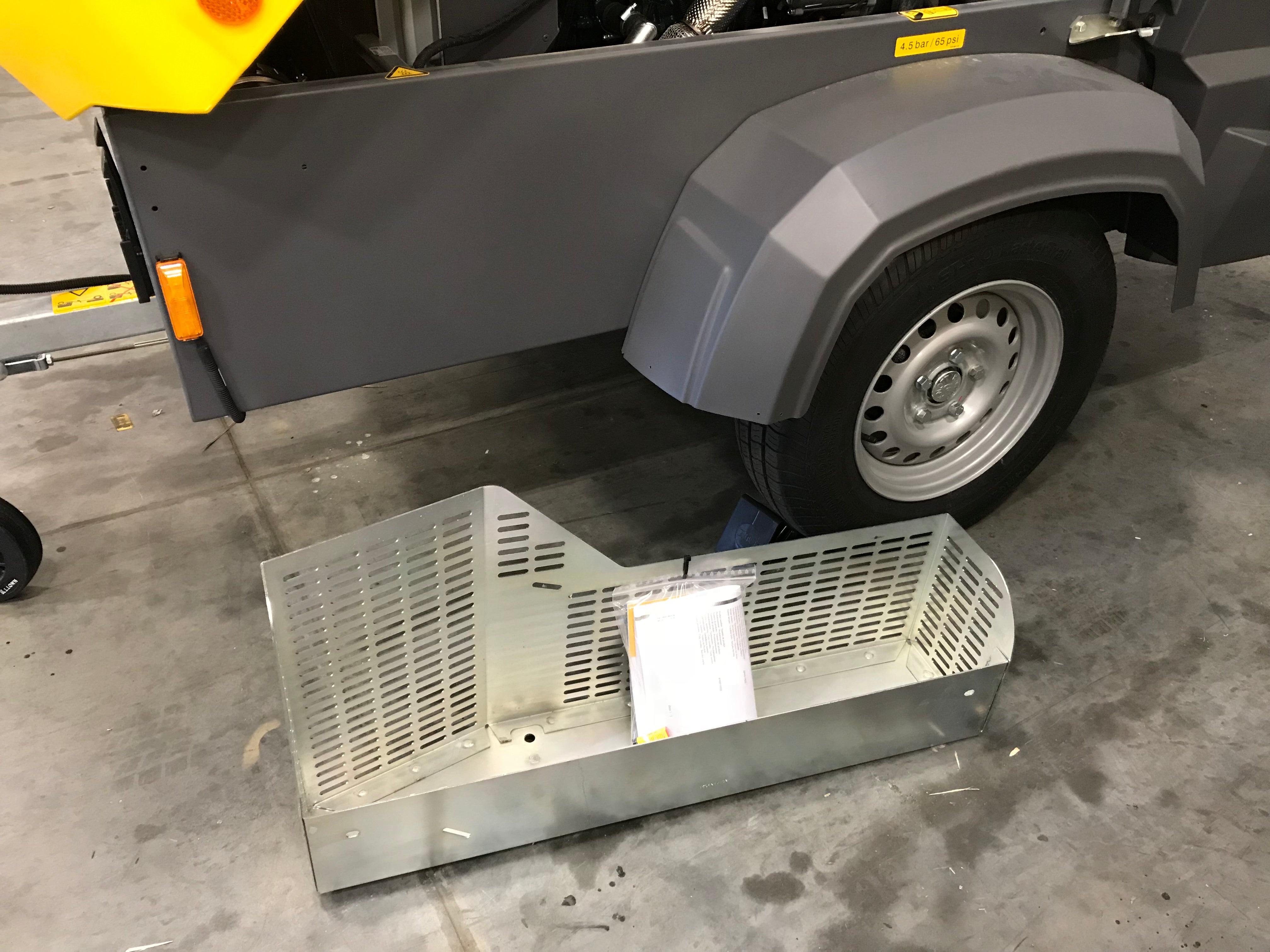 Atlas Copco XATS 250 KD8 Towable Air Compressor