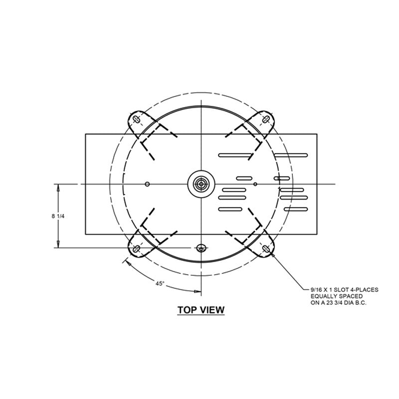 60 Gallon 200PSI Vertical Air Tank By Samuel with 4 feet, 13" X 30" top plate | A10044