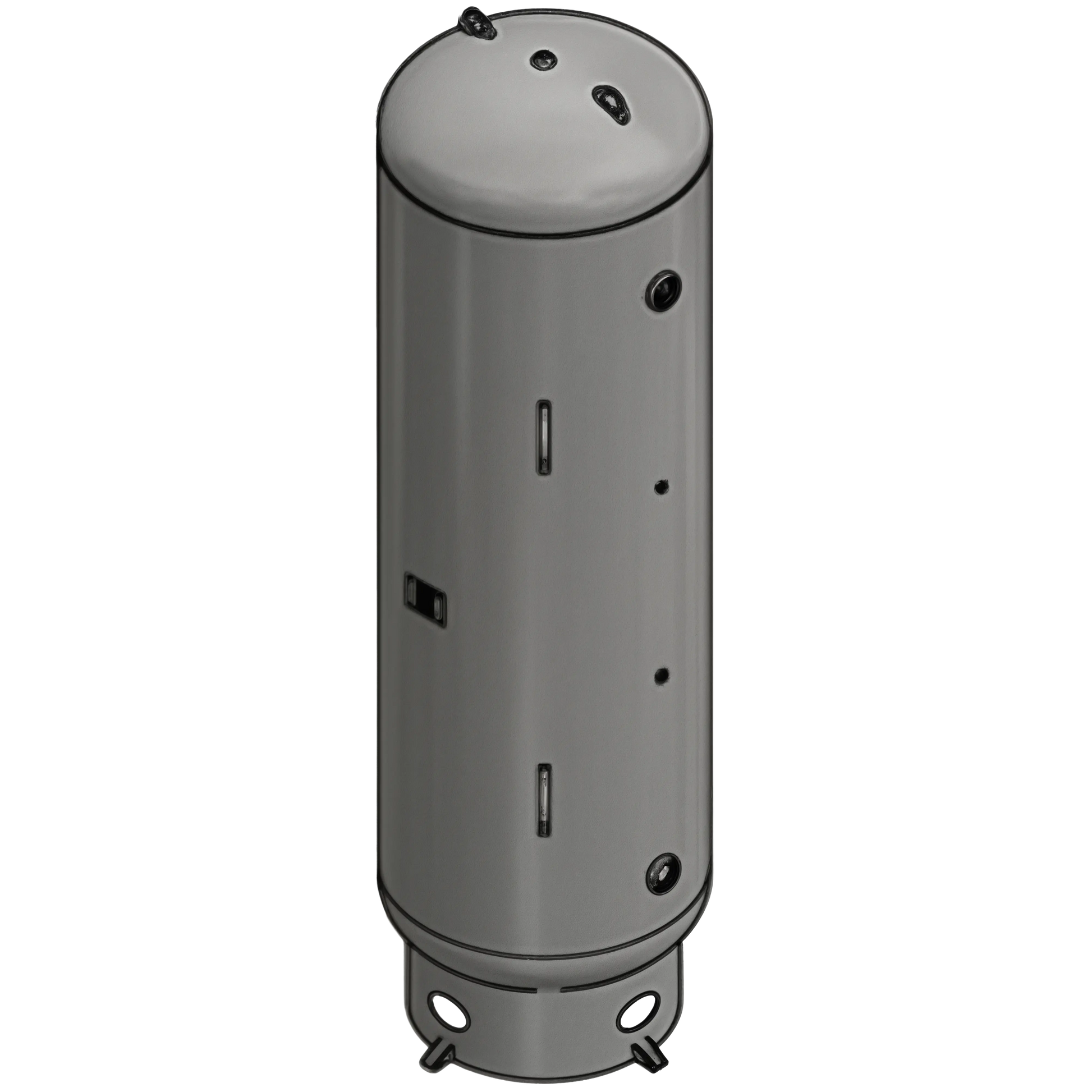 500 Gallon 200PSI Vertical Air Tank By Samuel with 8" base ring | A10130 Samuel