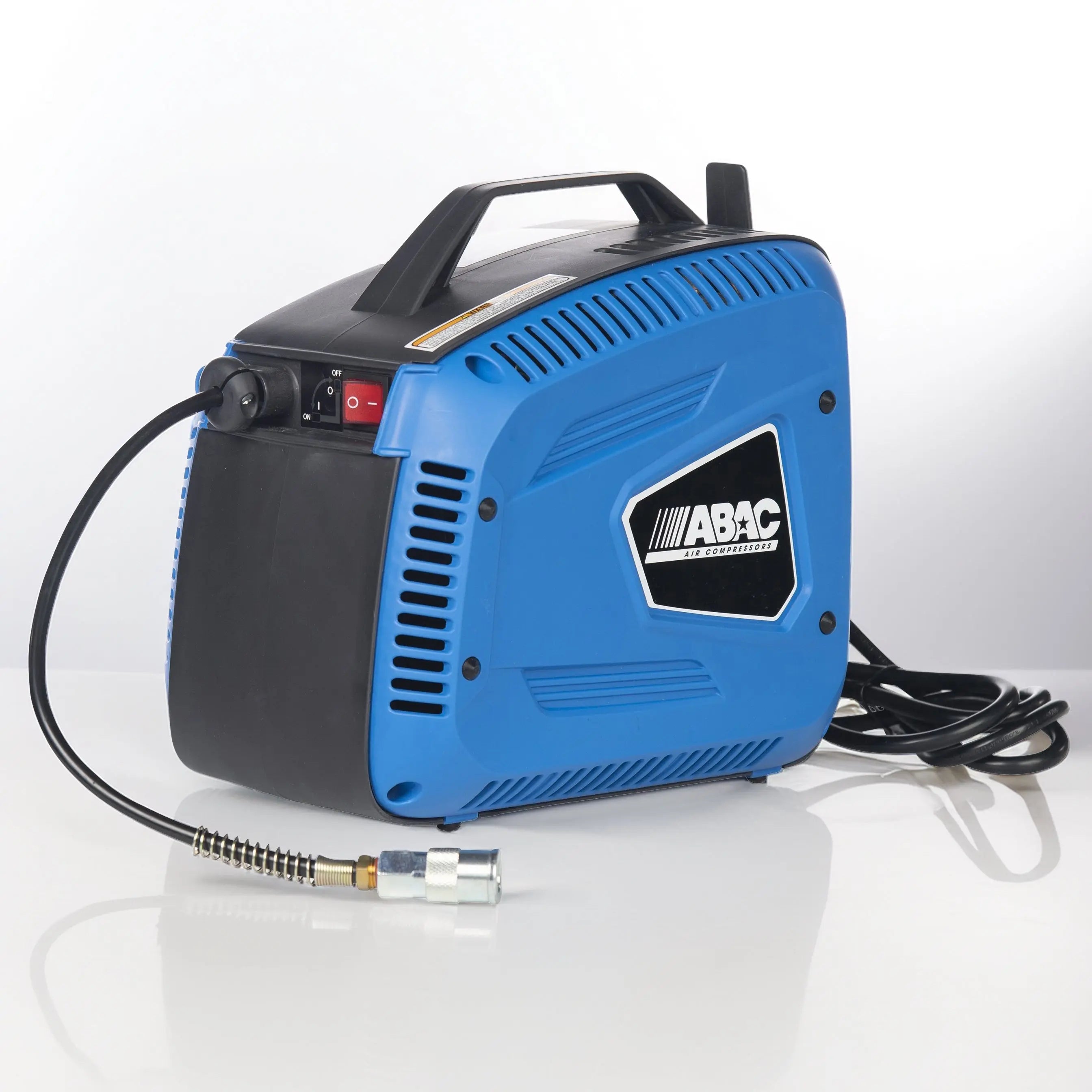 1.5HP Wall-Mounted Compressor With Hose Reel By ABAC