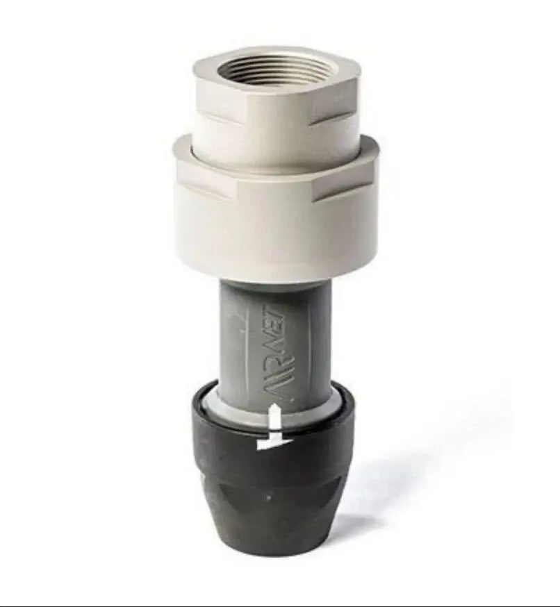 Aluminum Union Adapter for Compressed Air Piping by AIRnet