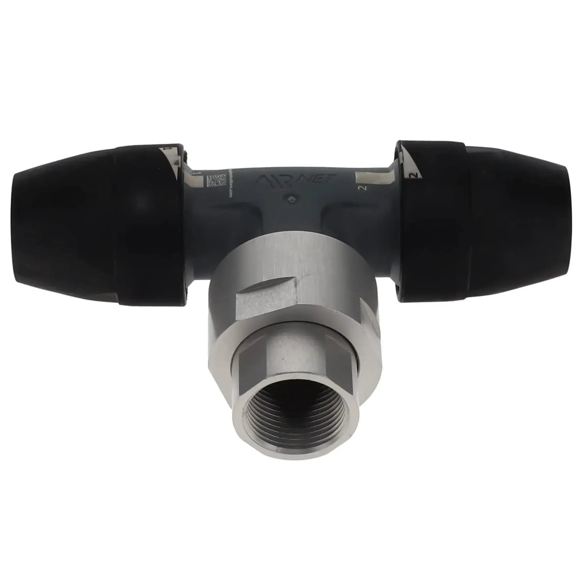 Aluminum Tee Reduction for Compressed Air Piping by AIRnet