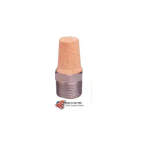 Arrow Pneumatics ASP sintered bronze pneumatic exhaust muffler, 40 micron, 300 PSI