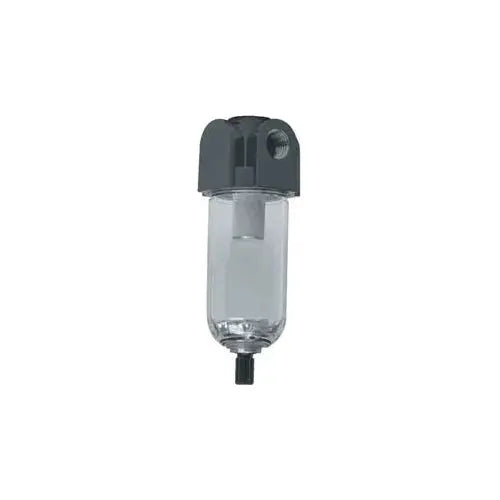 Arrow Pneumatics F500 mini coalescing filter with polycarbonate bowl