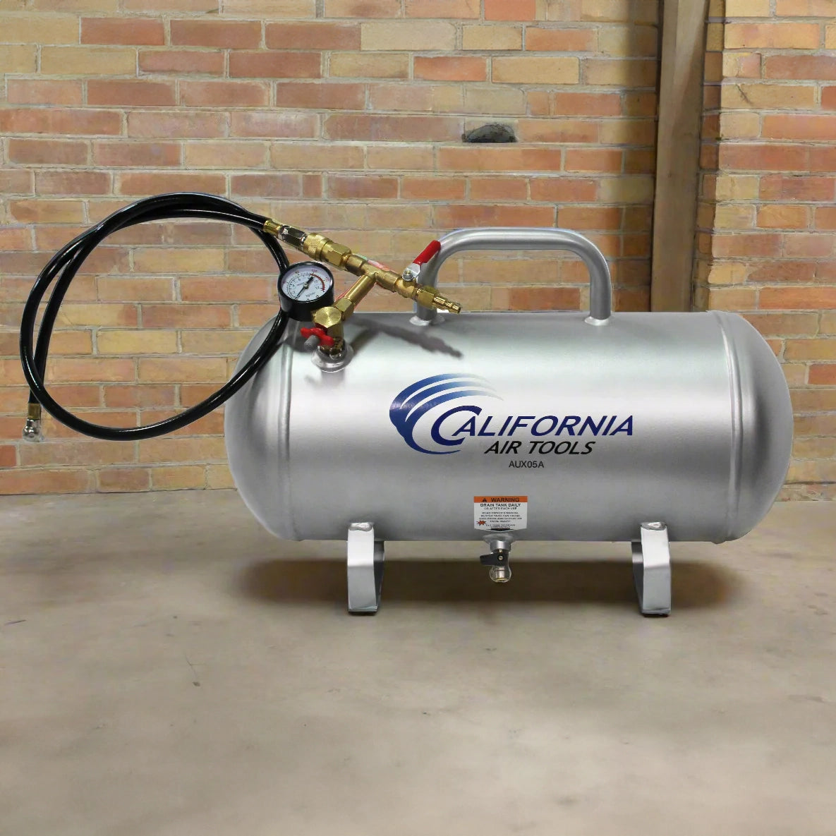 California Air Tools 5 Gallon Lightweight Portable Aluminum Air Tank | CAT-AUX05A