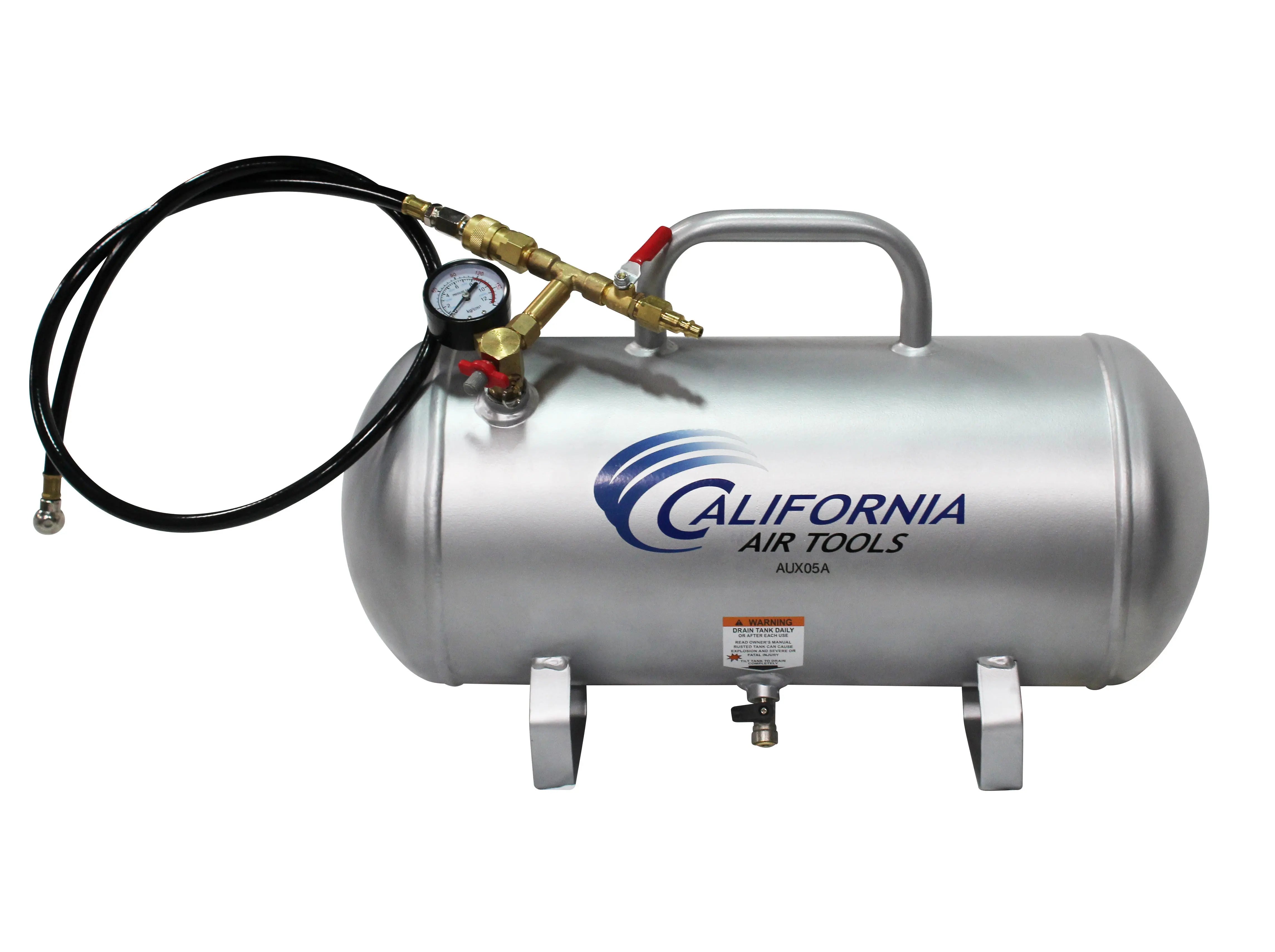 California Air Tools 5 Gallon Lightweight Portable Aluminum Air Tank | CAT-AUX05A California Air Tools