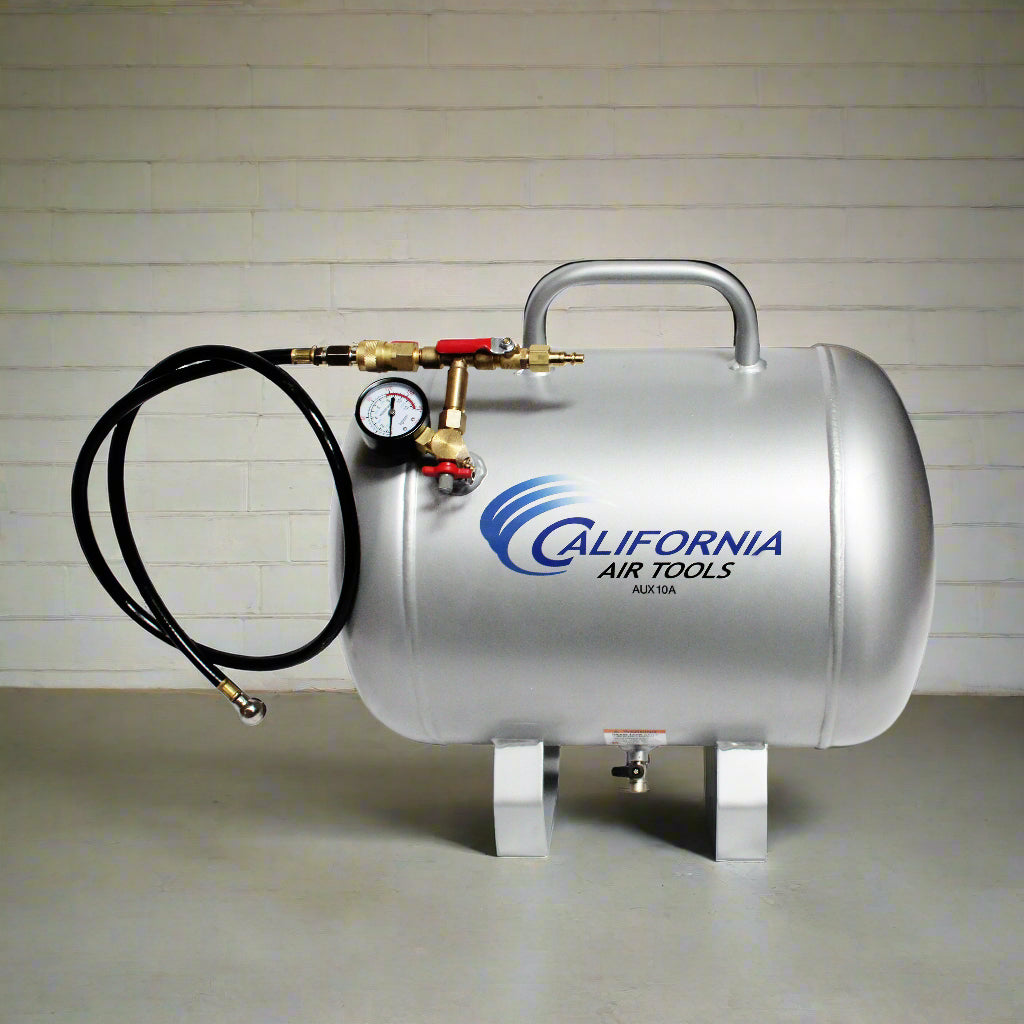 California Air Tools 10 Gallon Lightweight Portable Aluminum Air Tank | CAT-AUX10A