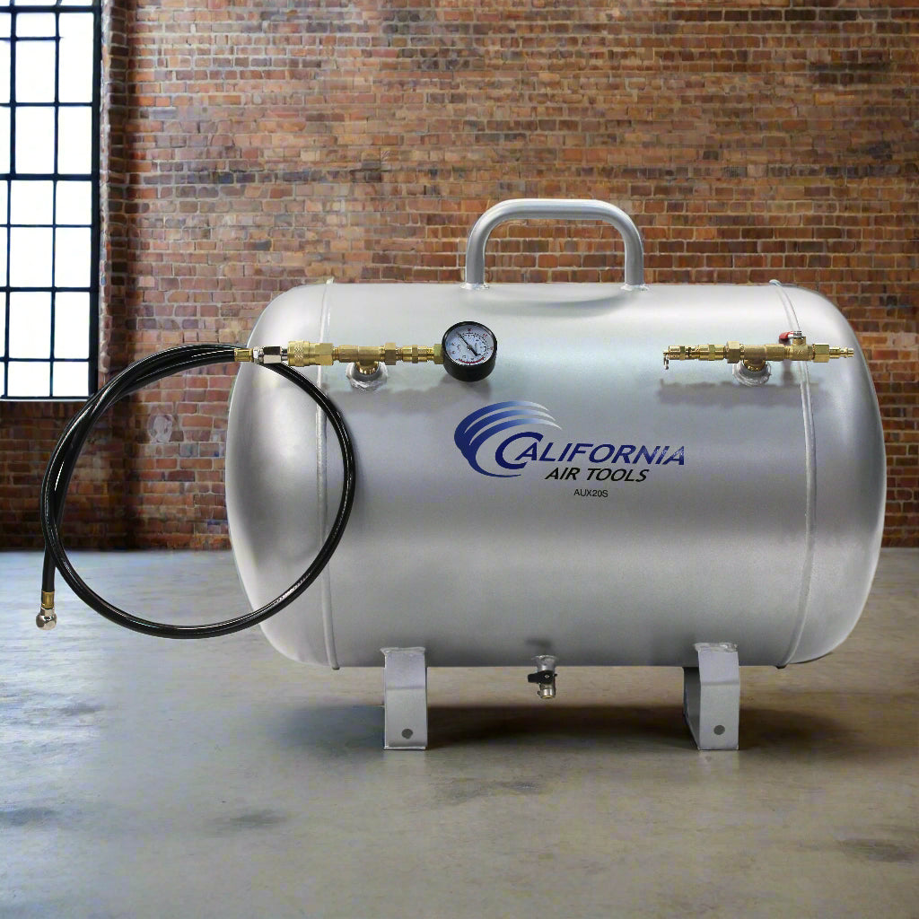 California Air Tools Portable 20 Gallon Steel Air Tank | CAT-AUX20S