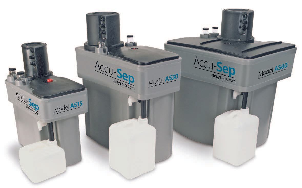 Air System Products ACCU-SEP Oil/Water Separator Model AS15