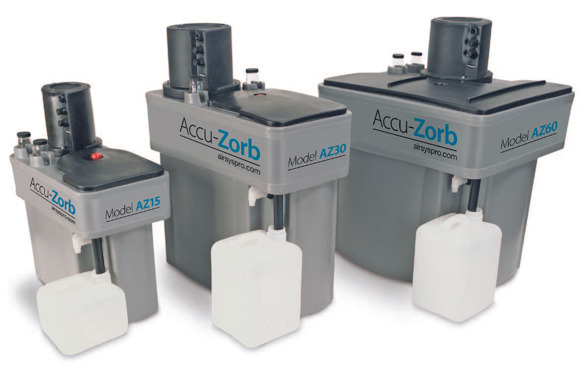 Air System Products Accu-Zorb Oil/Water Separator Model AZ60