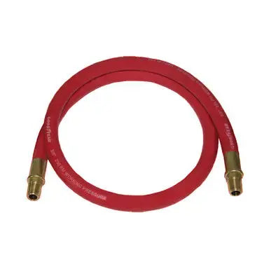 300 PSI RED RUBBER JUMPER HOSES AMERICAN MADE