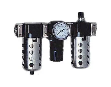 Arrow Pneumatics 3/8" NPT modular 3-stage filter regulator lubricator