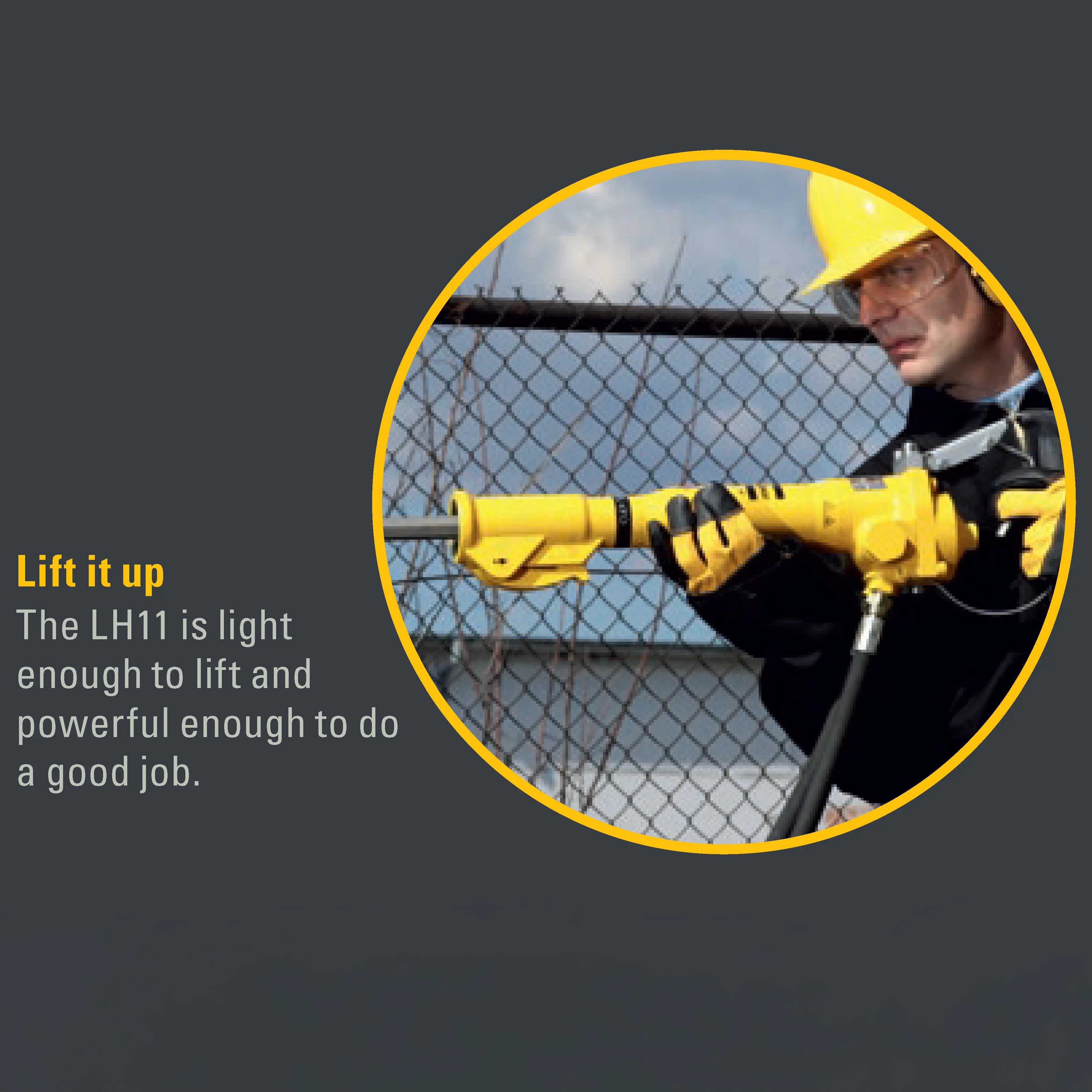 LH 11 Hydraulic Pick Hammer by Atlas Copco