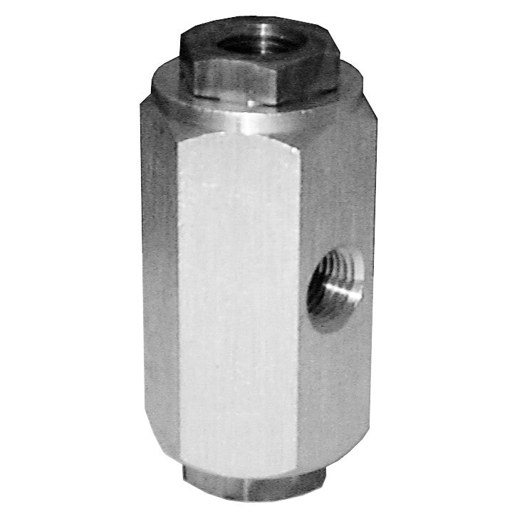 Aircon blowdown valve