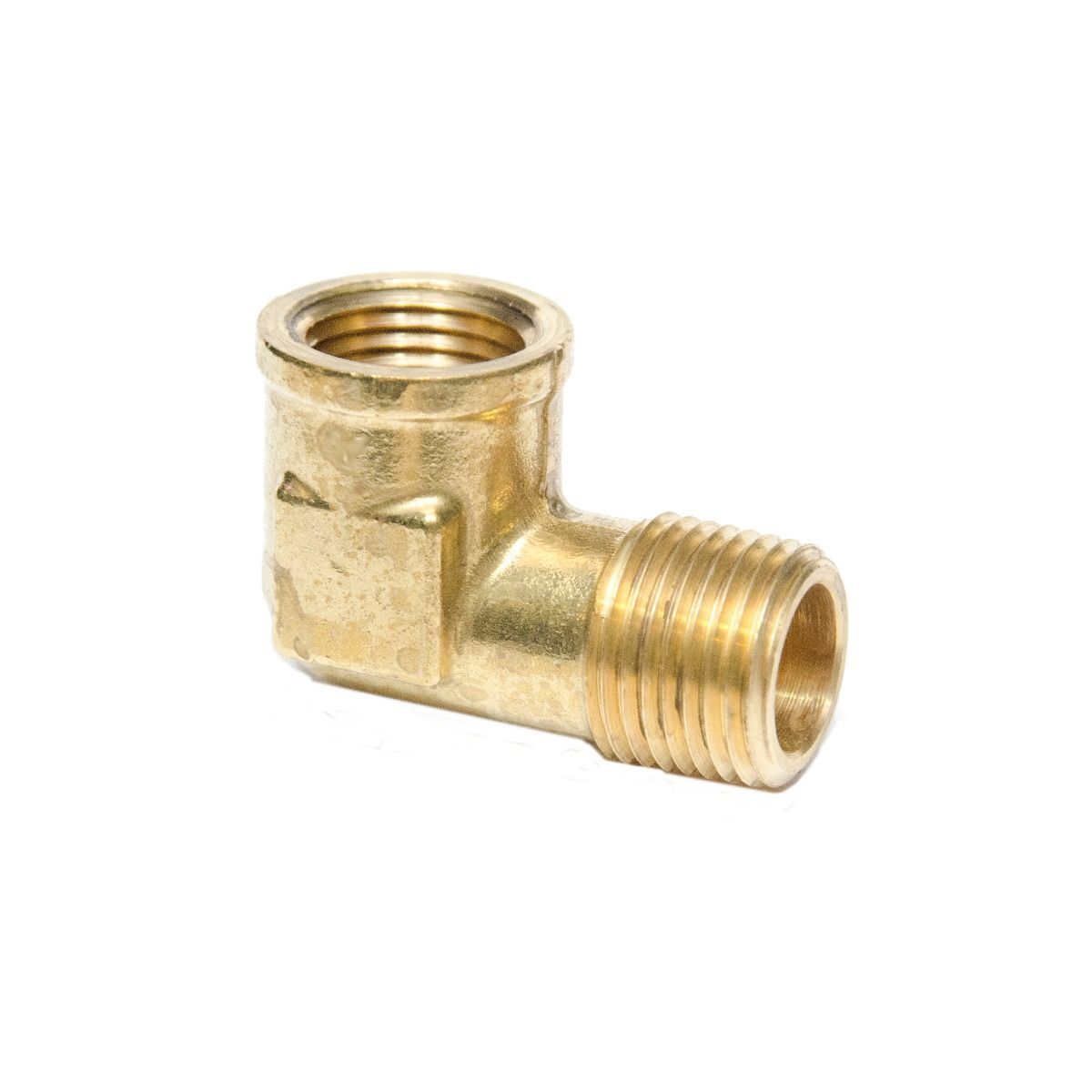BRASS 90° FORGED STREET ELBOW FNPT to MNPT