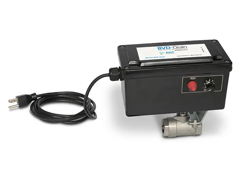 Air System Products 1/2" SS Ball Valve Drain 2,000 PSIG (BVD-2S10) Air System Products