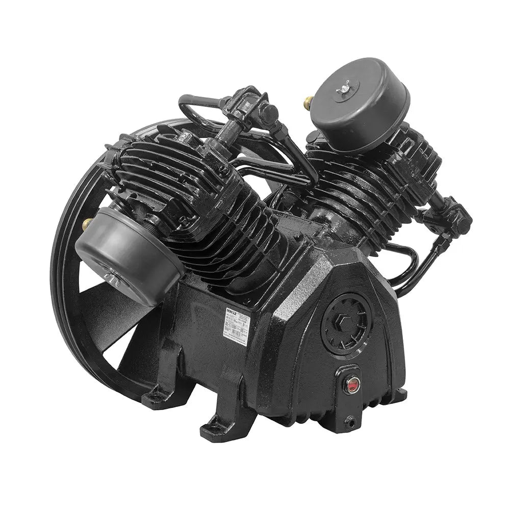 Schulz MSLV60 BRAVO 15 HP two-stage cast iron air compressor pump