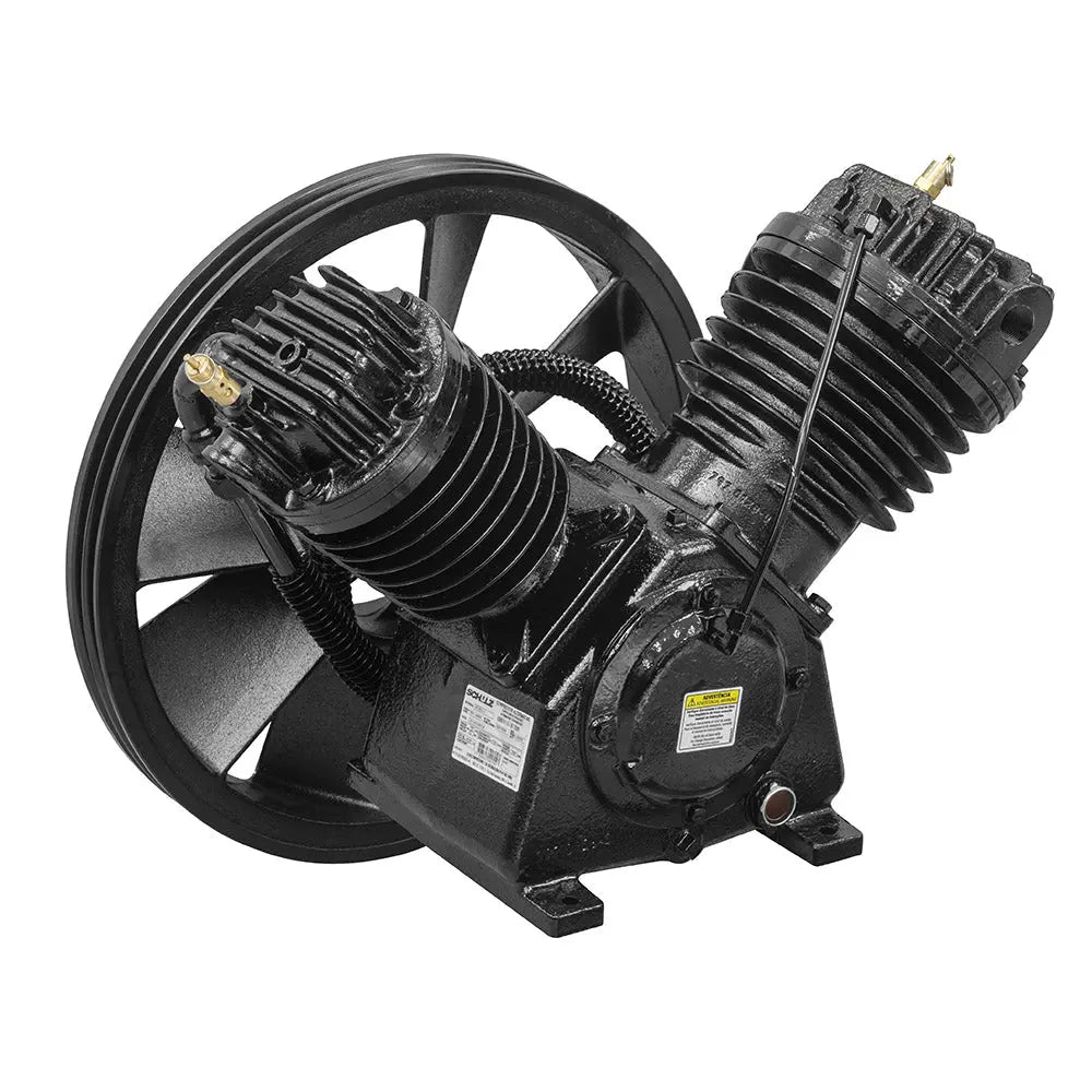Schulz MSV 40 MAX 10 HP two-stage cast iron V-type air compressor pump