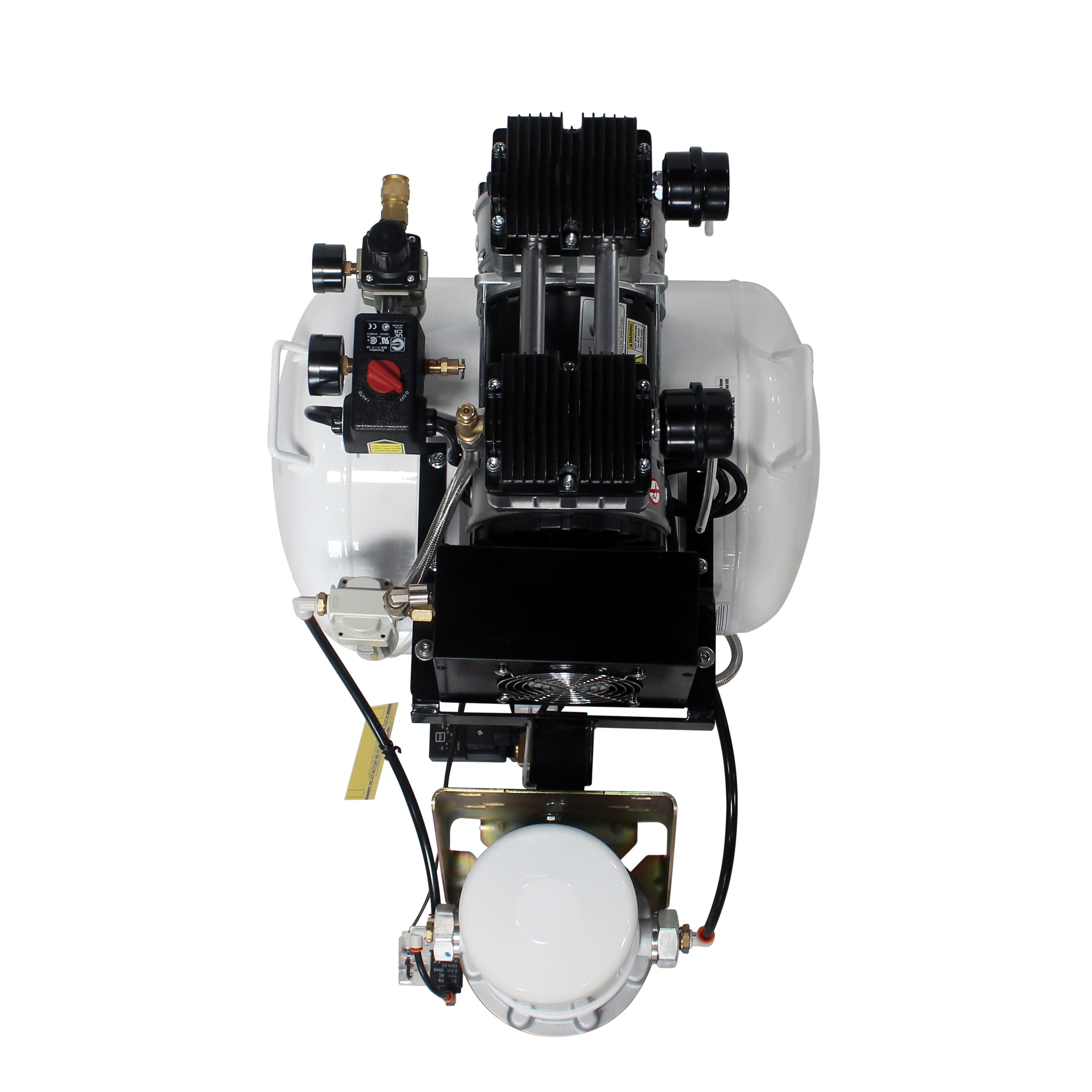 California Air Tools 2.0 Hp, 10.0 Gal. Steel Tank Ultra Quiet & Oil-Free Air Compressor with Air Drying System