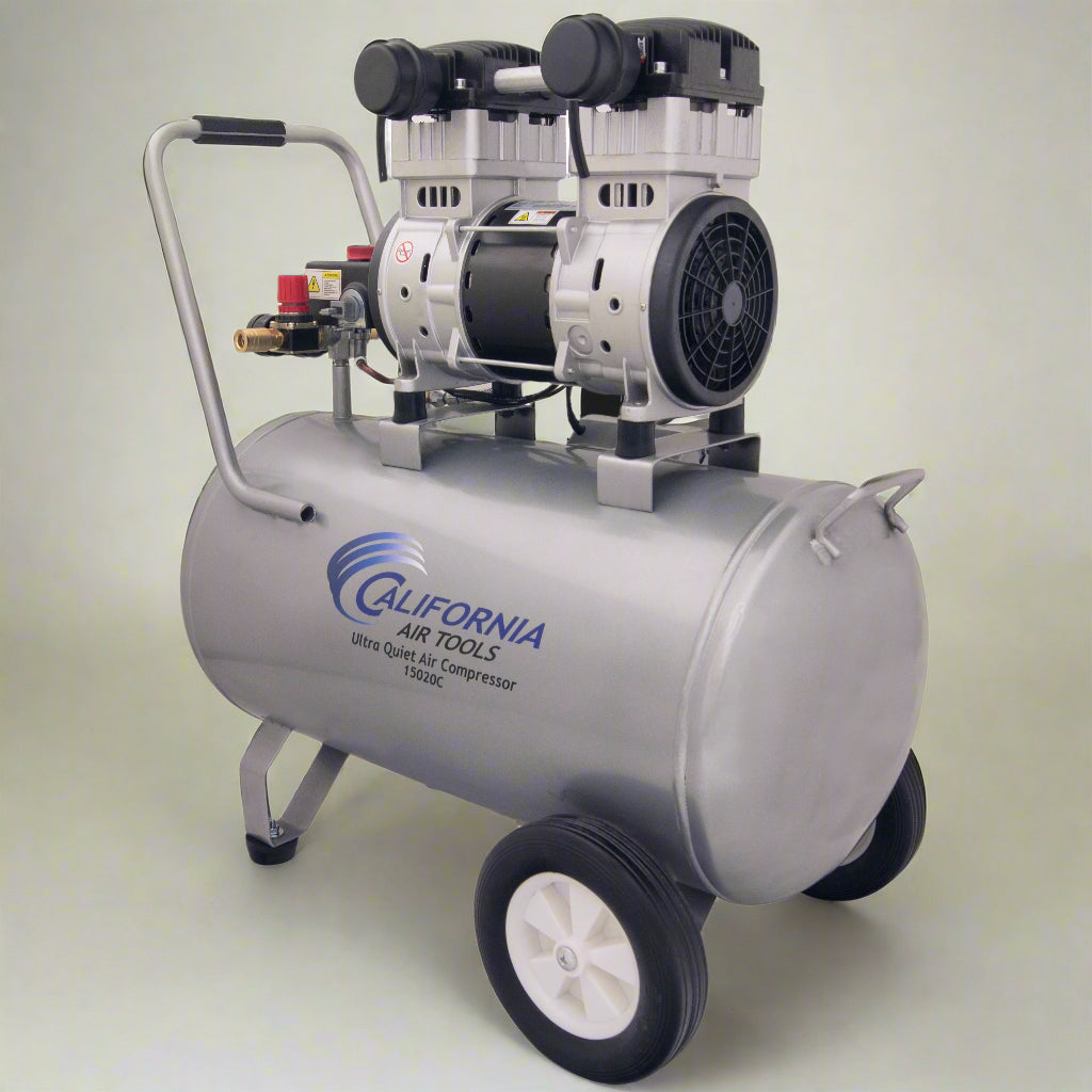 California Air Tools 2.0 Hp, 15.0 Gal. Steel Tank Ultra Quiet  & Oil-Free Air Compressor