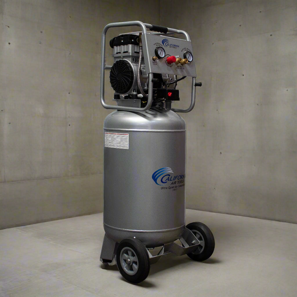 California Air Tools 2.0 Hp, 20.0 Gal. Steel Tank Ultra Quiet & Oil-Free Air Compressor  (220 V 60 Hz)