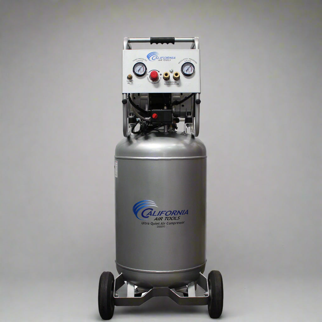 California Air Tools 2.0 Hp, 20.0 Gal. Steel Tank Ultra Quiet & Oil-Free Air Compressor