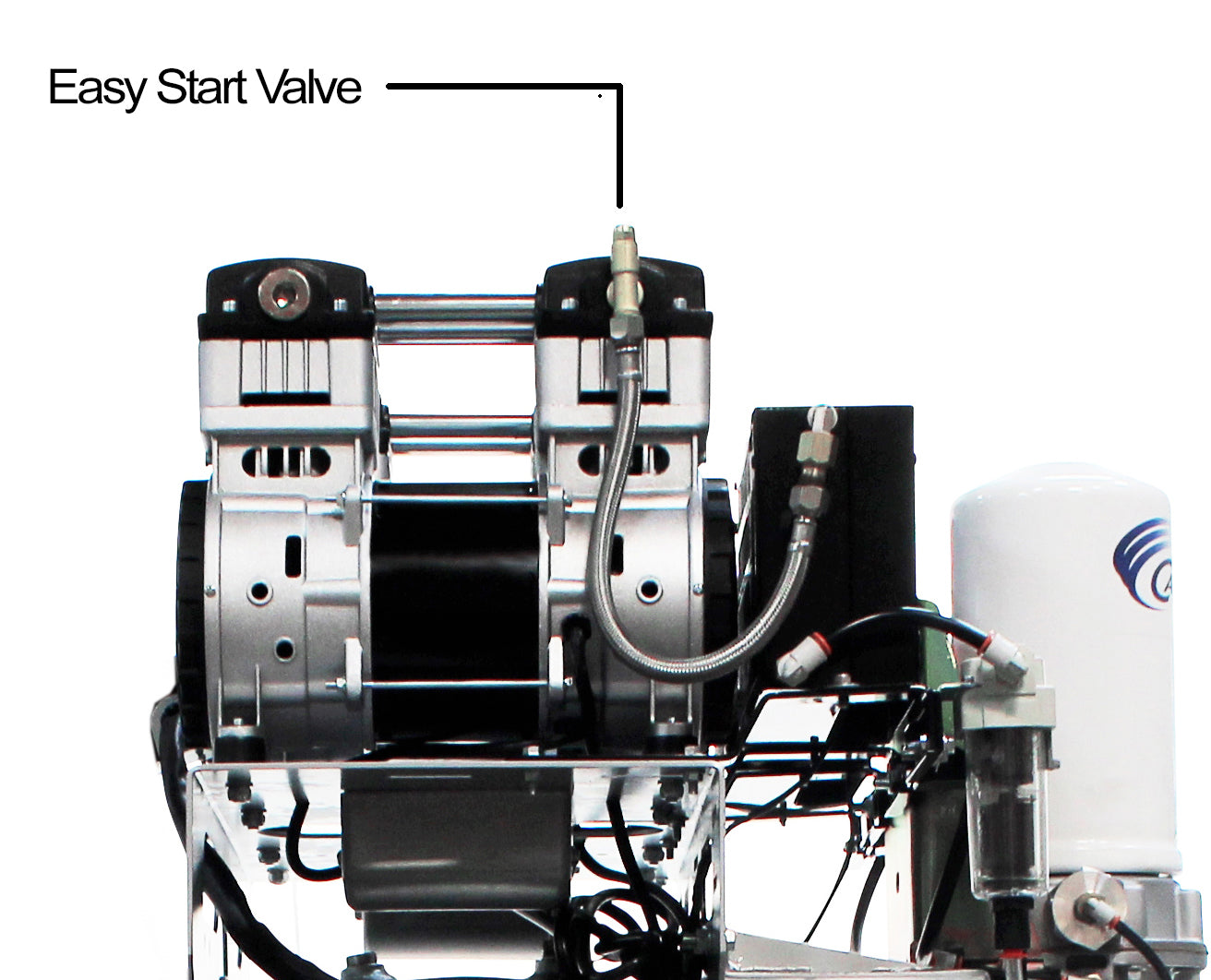 California Air Tools 4.0 Hp, 20.0 Gal. Ultra Quiet & Oil-Free Air Compressor with Air Drying System & Auto Drain in Cabinet