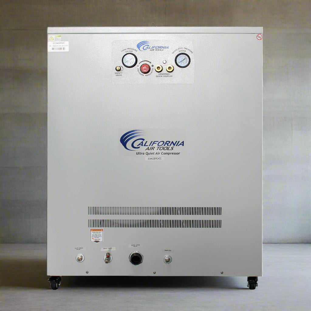 California Air Tools 4.0 Hp, 20.0 Gal. Ultra Quiet & Oil-Free Air Compressor with Air Drying System & Auto Drain in Cabinet