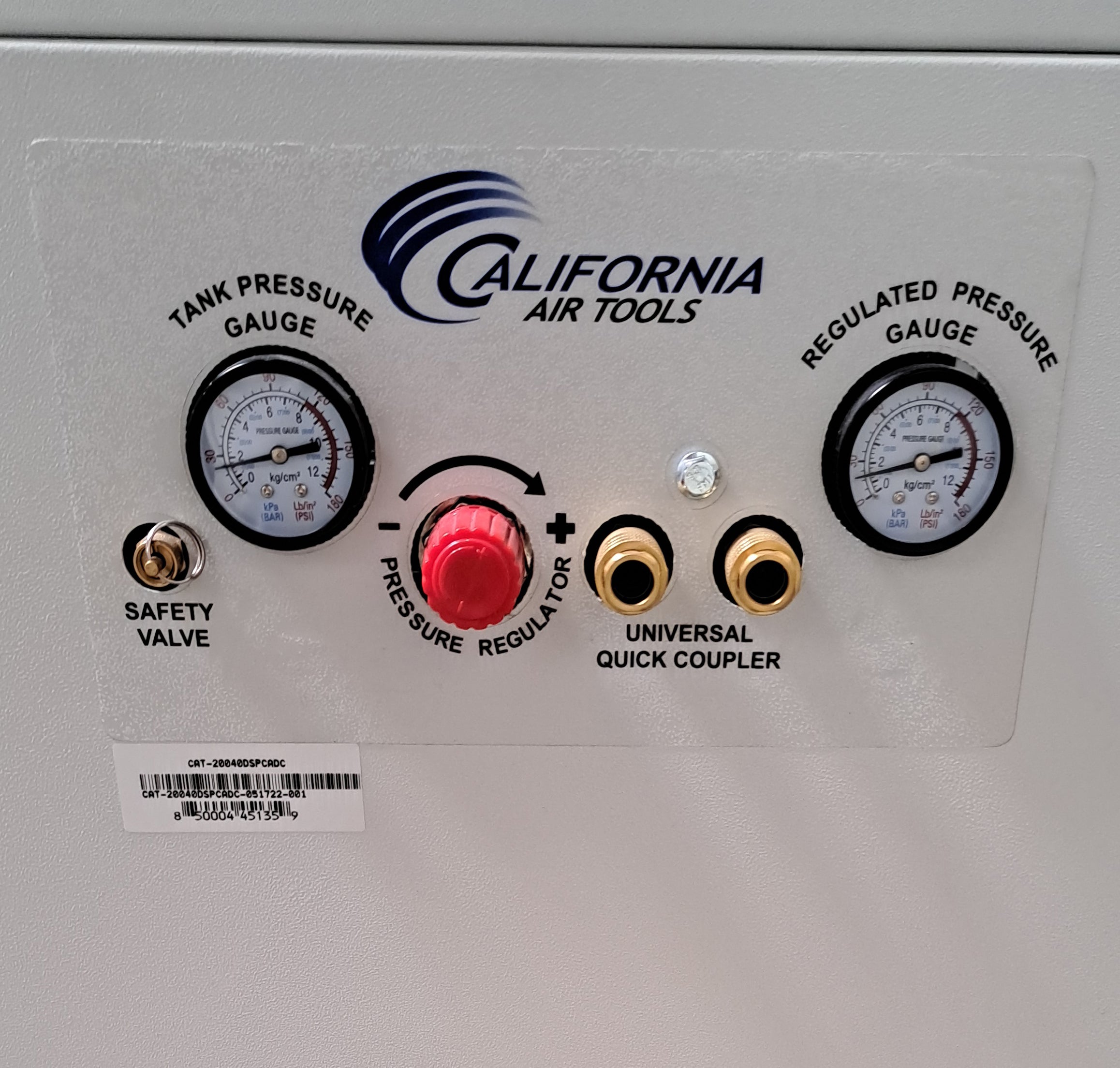 California Air Tools 4.0 Hp, 20.0 Gal. Ultra Quiet & Oil-Free Air Compressor with Air Drying System & Auto Drain in Cabinet