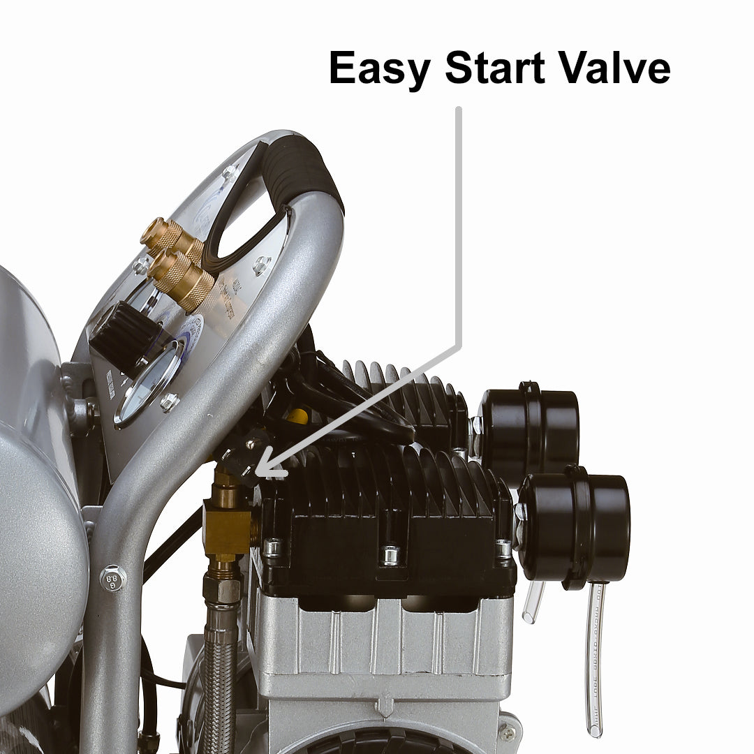 California Air Tools 2.0 Hp, 4.0 Gal. Aluminum Twin Tank Ultra Quiet & Oil-Free Air Compressor (220V  60HZ)