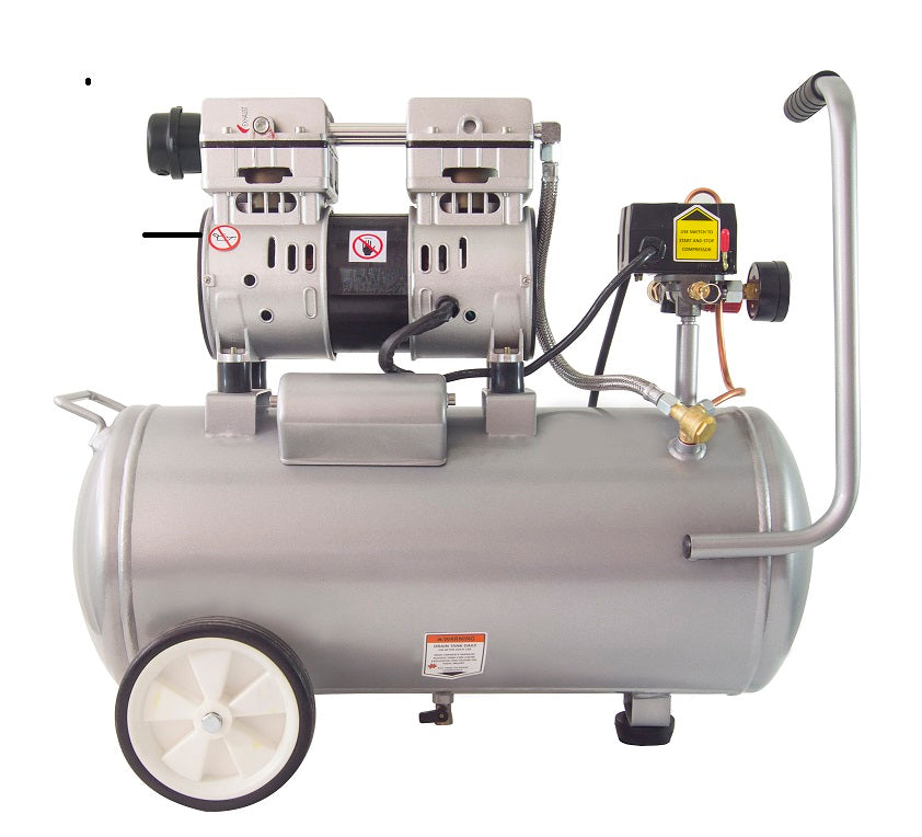 California Air Tools 8010PK Ultra Quiet & Oil-Free Air Compressor & LVLP Spray Painting Kit (6-piece bundle)