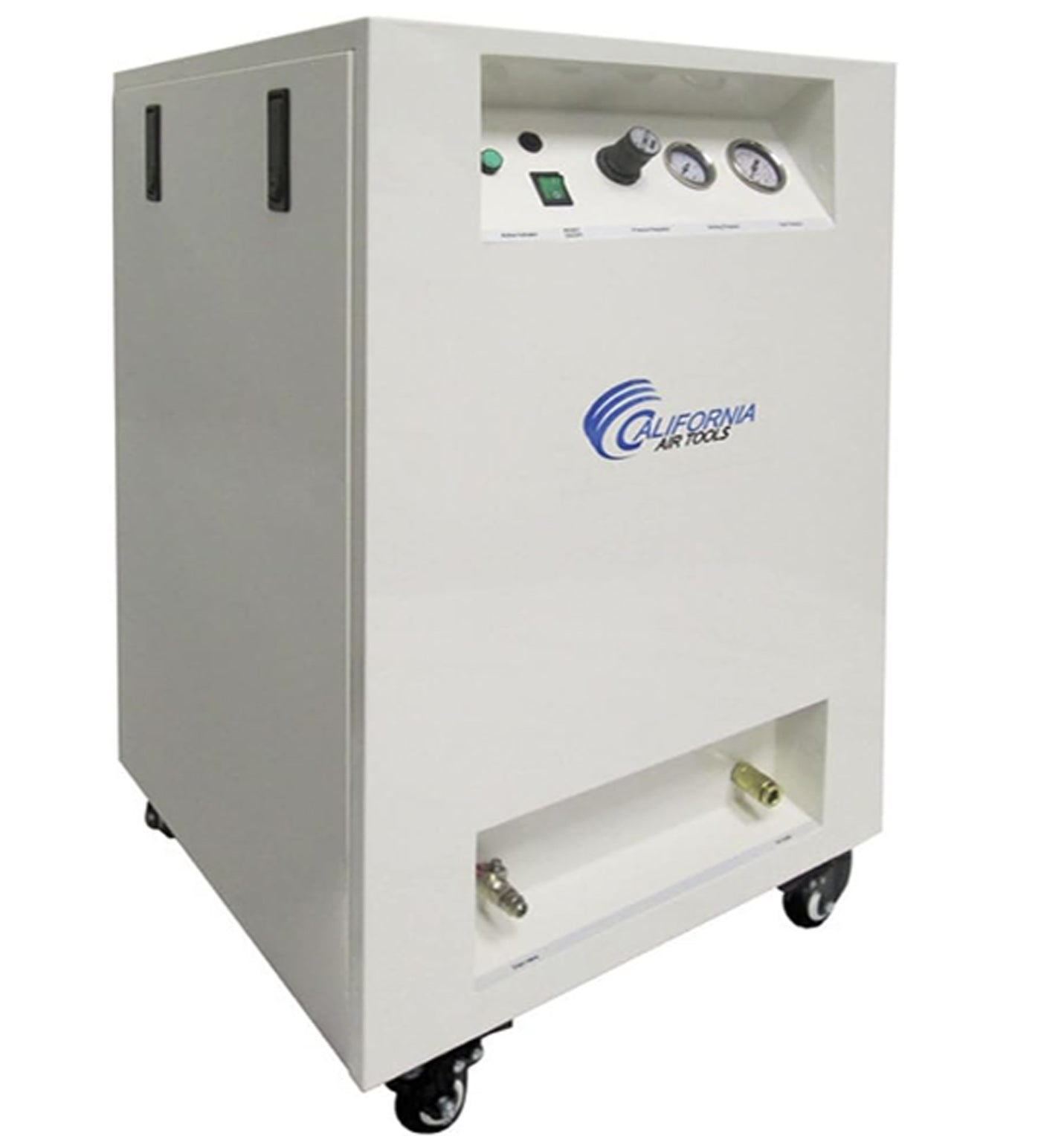 California Air Tools 1.0 Hp 8.0 Gal. Steel Tank Ultra Quiet & Oil-Free Air Compressor in Sound Proof Cabinet
