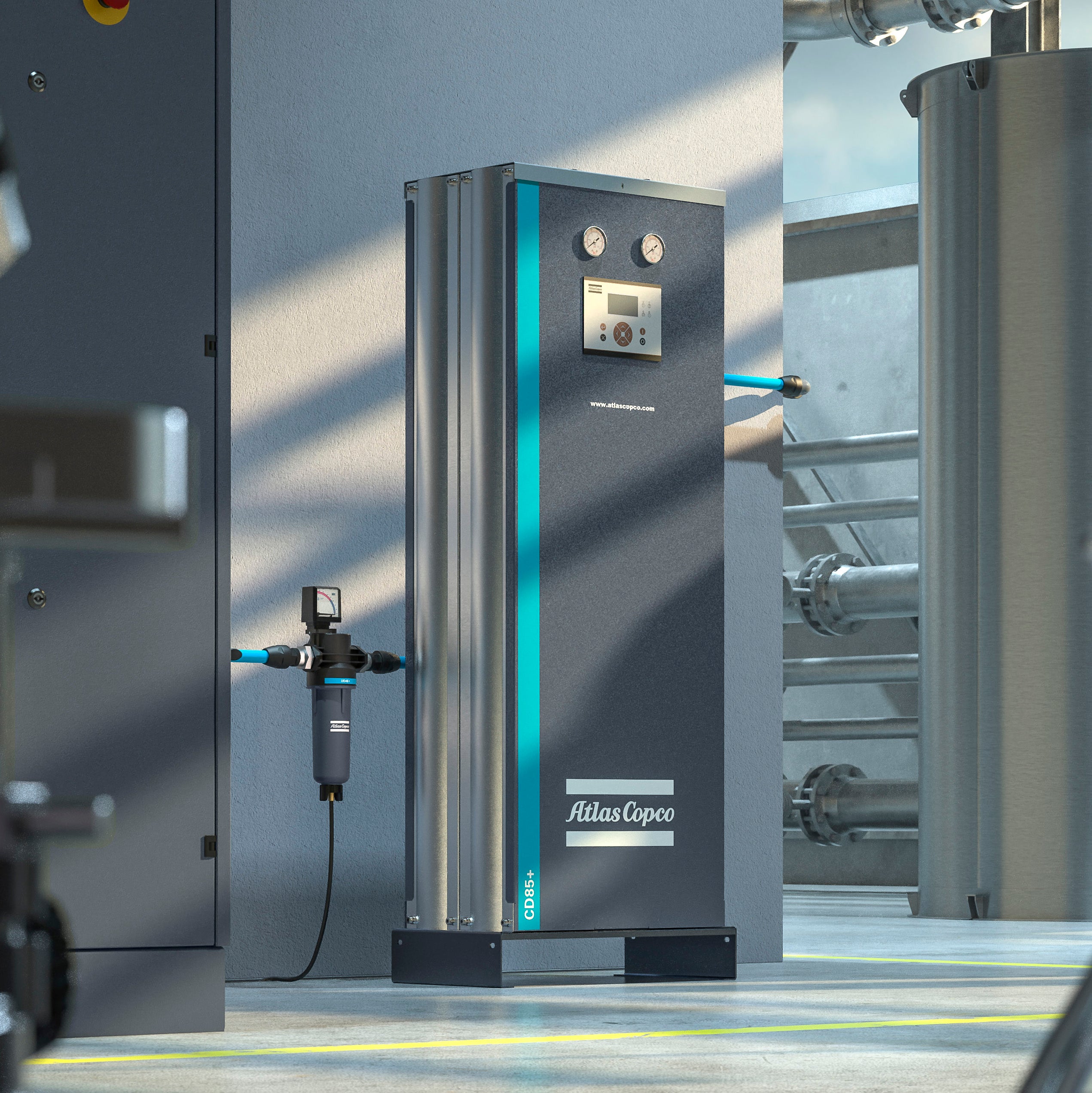 Atlas Copco CD Heatless Regenerative Desiccant Dryer